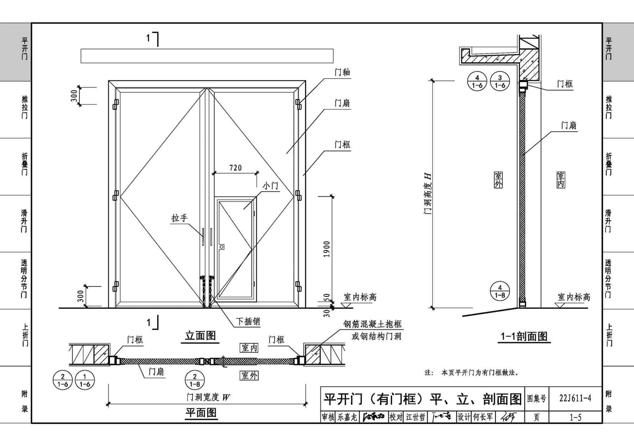 22J611-4--金属结构大门