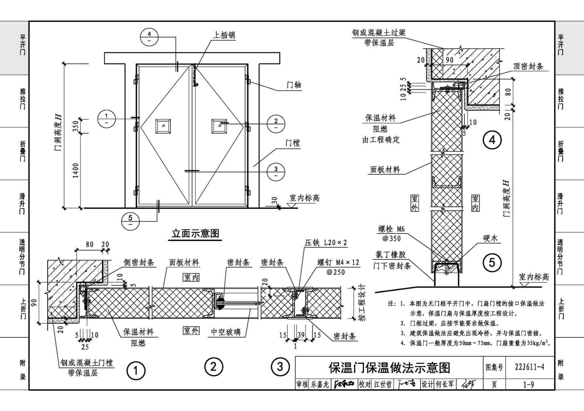 22J611-4--金属结构大门