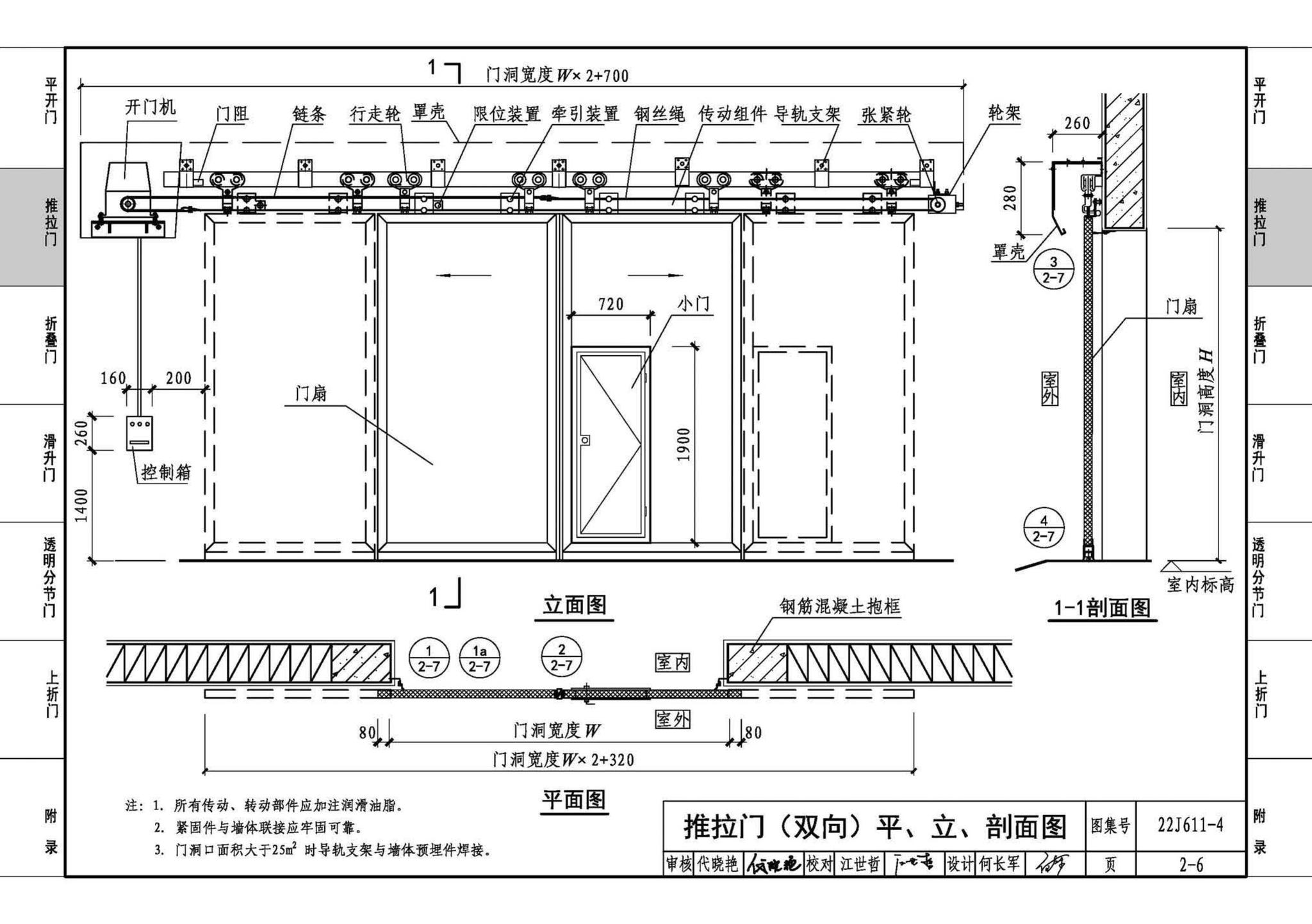 22J611-4--金属结构大门