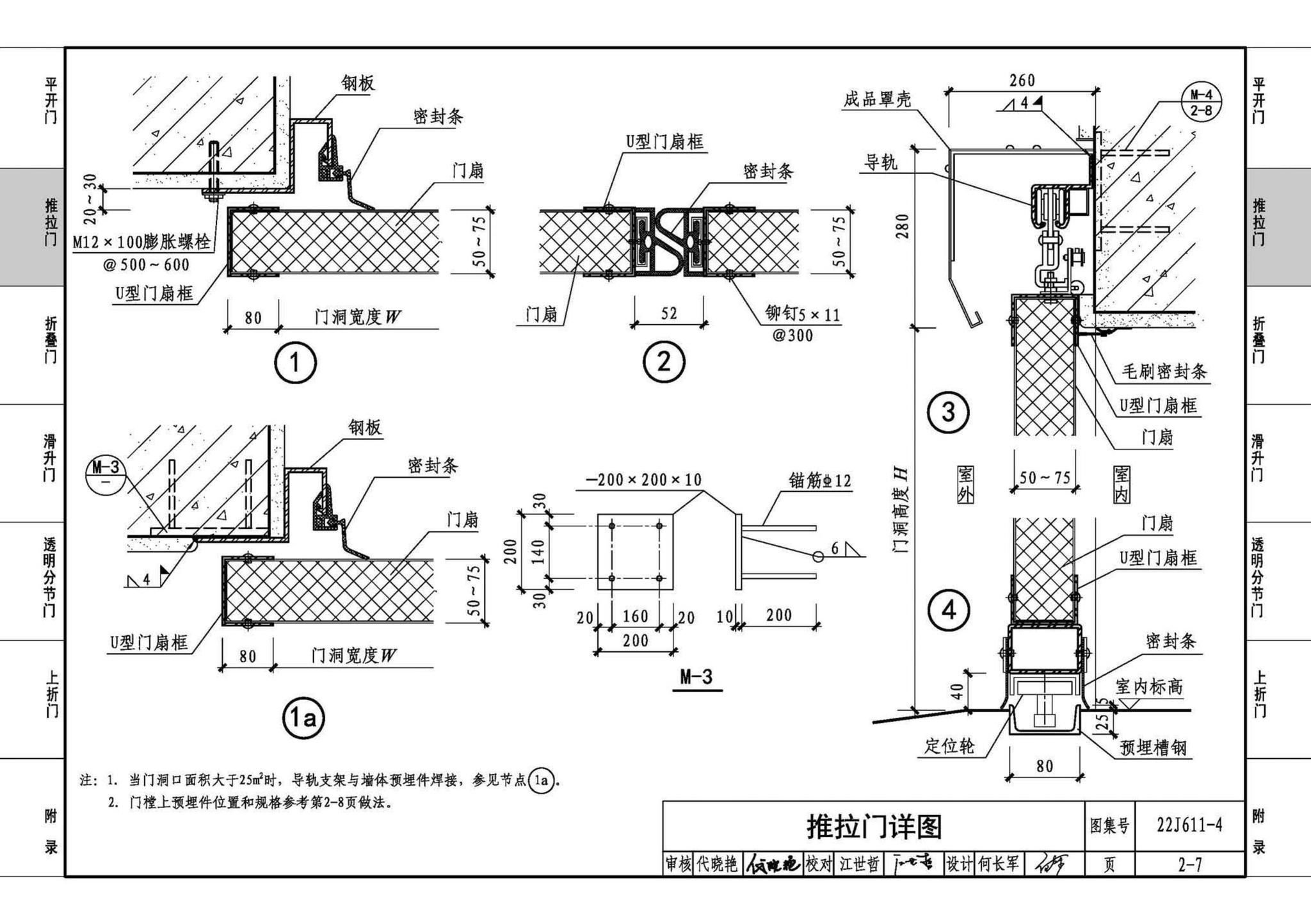 22J611-4--金属结构大门