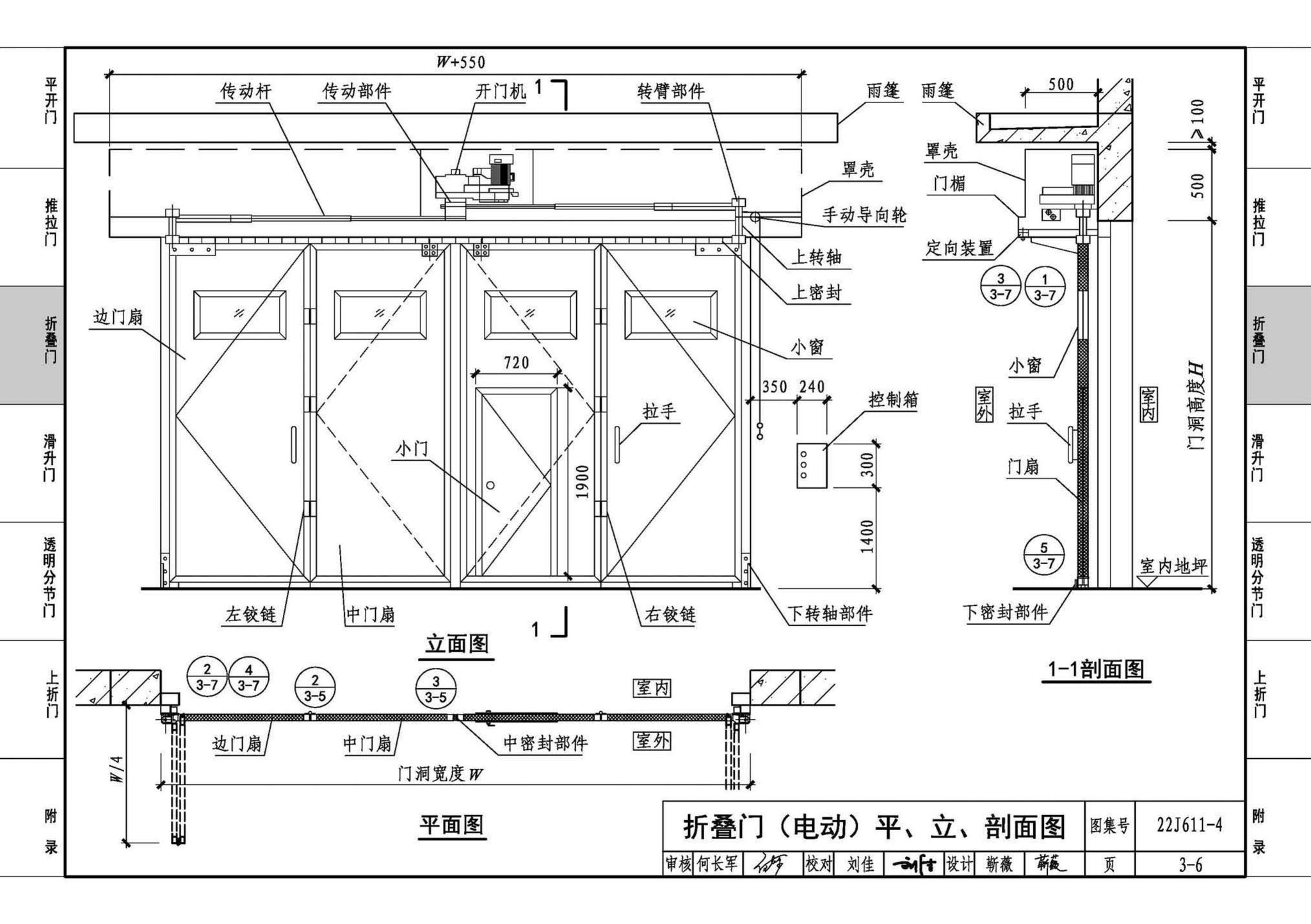 22J611-4--金属结构大门