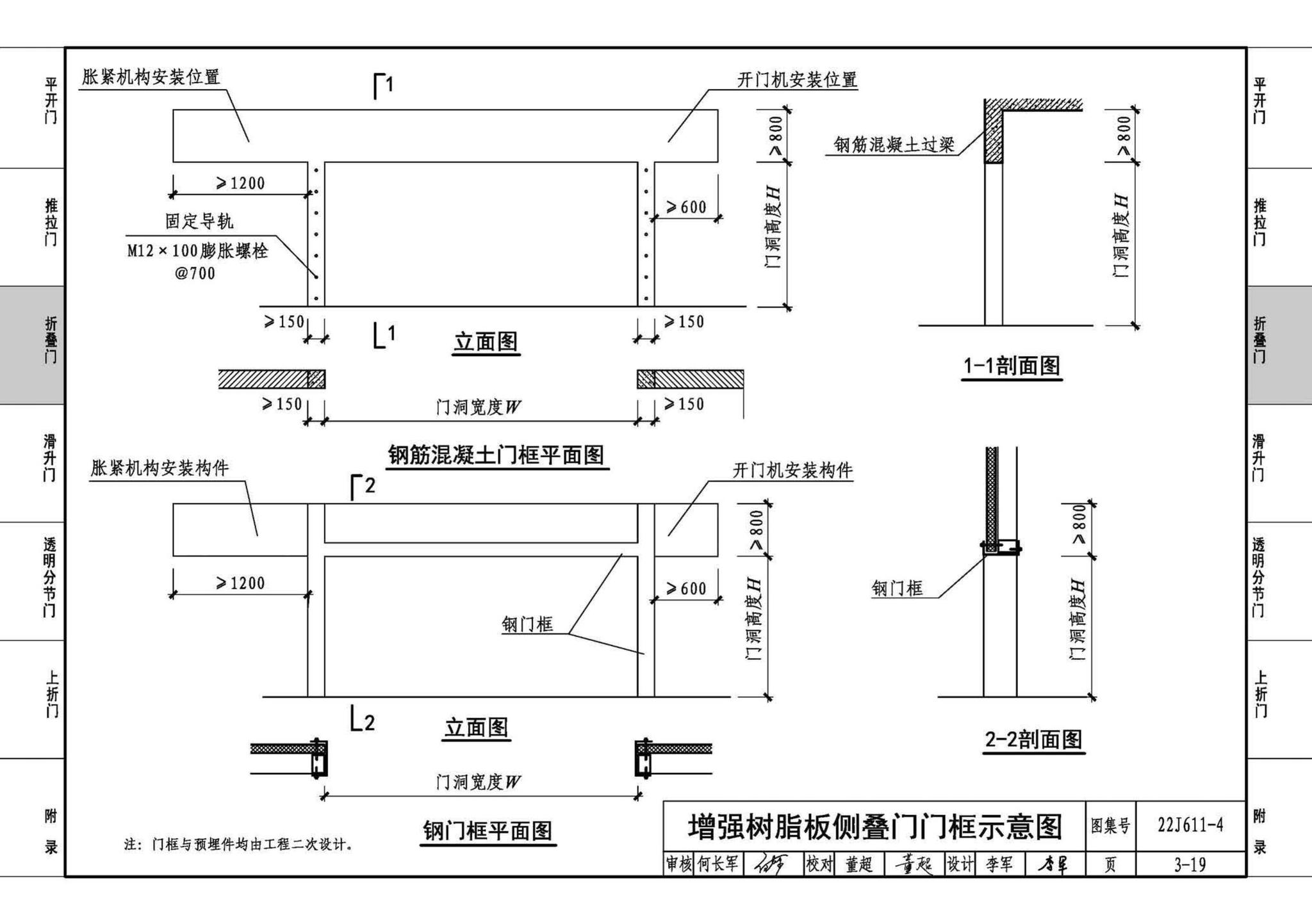 22J611-4--金属结构大门