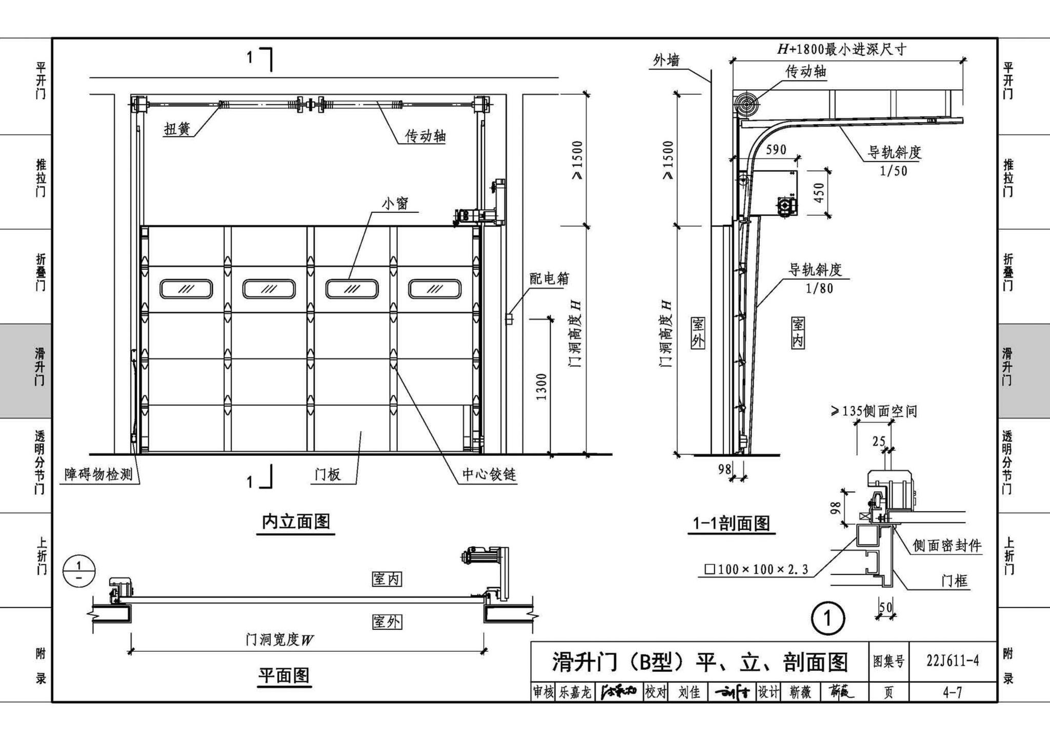 22J611-4--金属结构大门