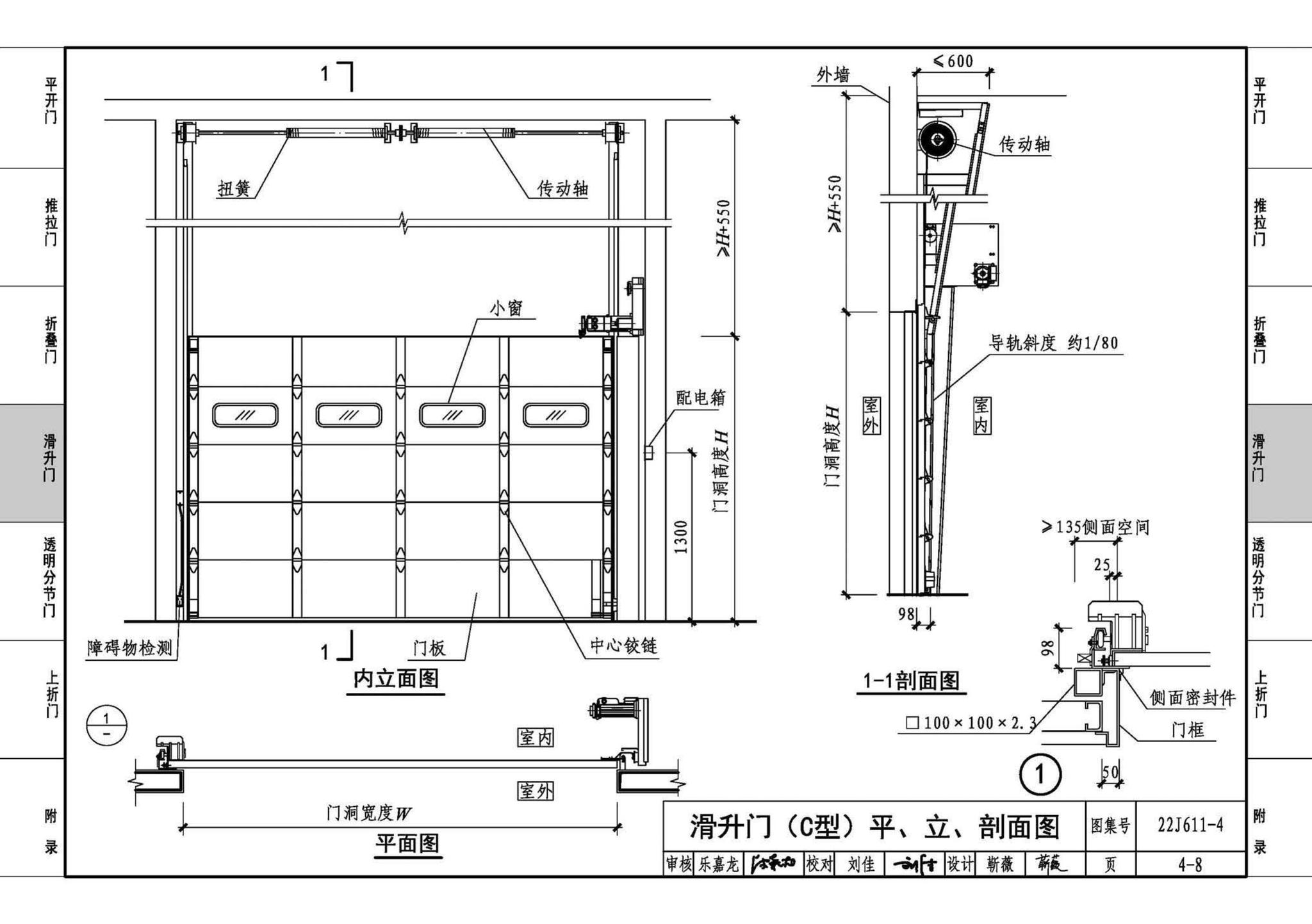 22J611-4--金属结构大门