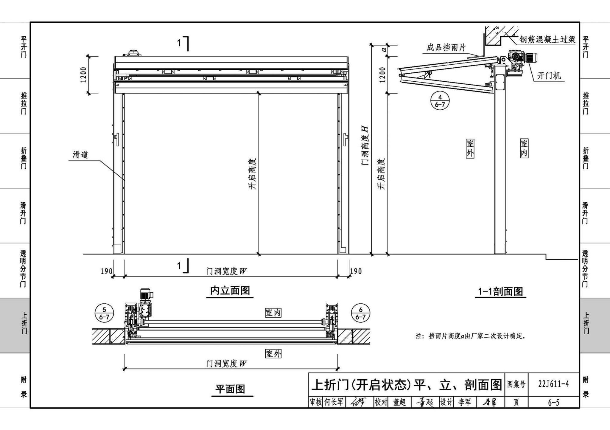 22J611-4--金属结构大门