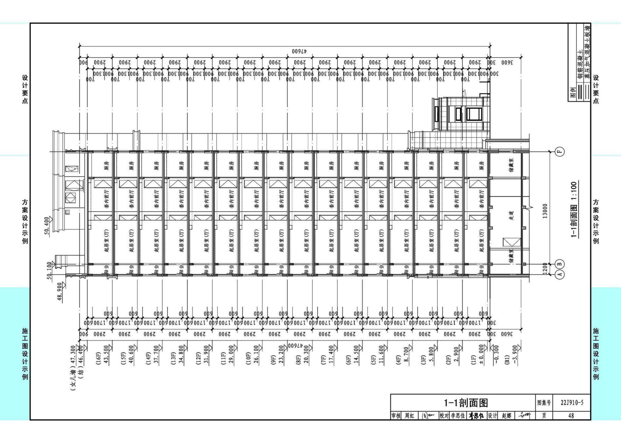 22J910-5--装配式钢结构住宅设计示例