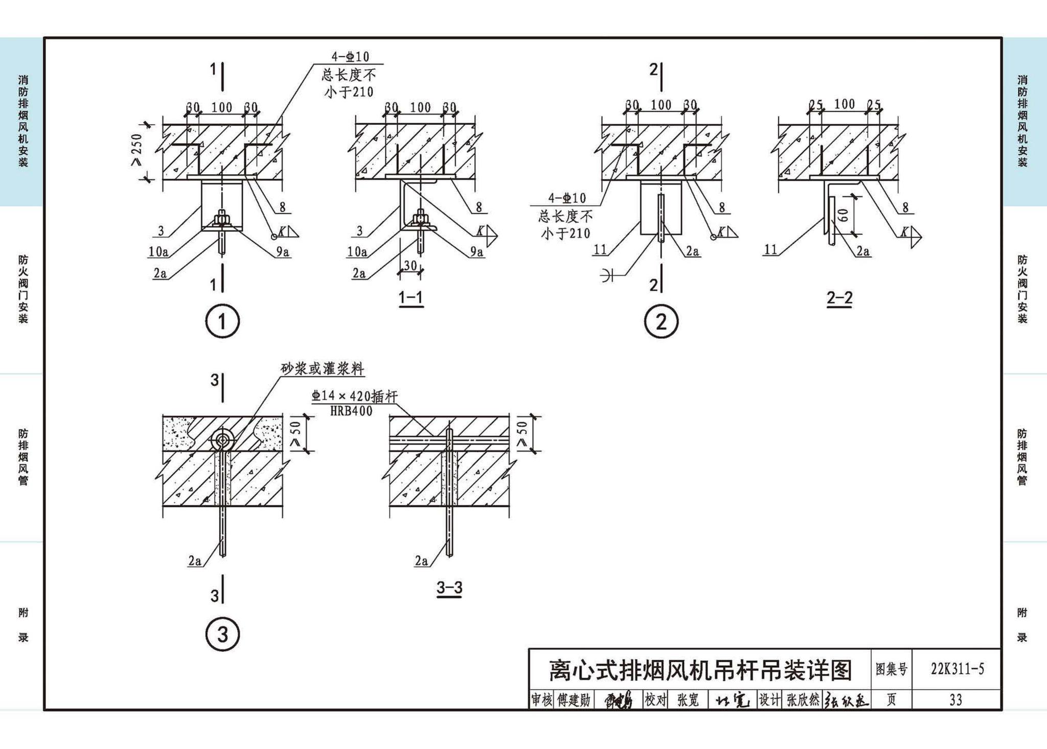 22K311-5--防排烟系统设备及部件选用与安装