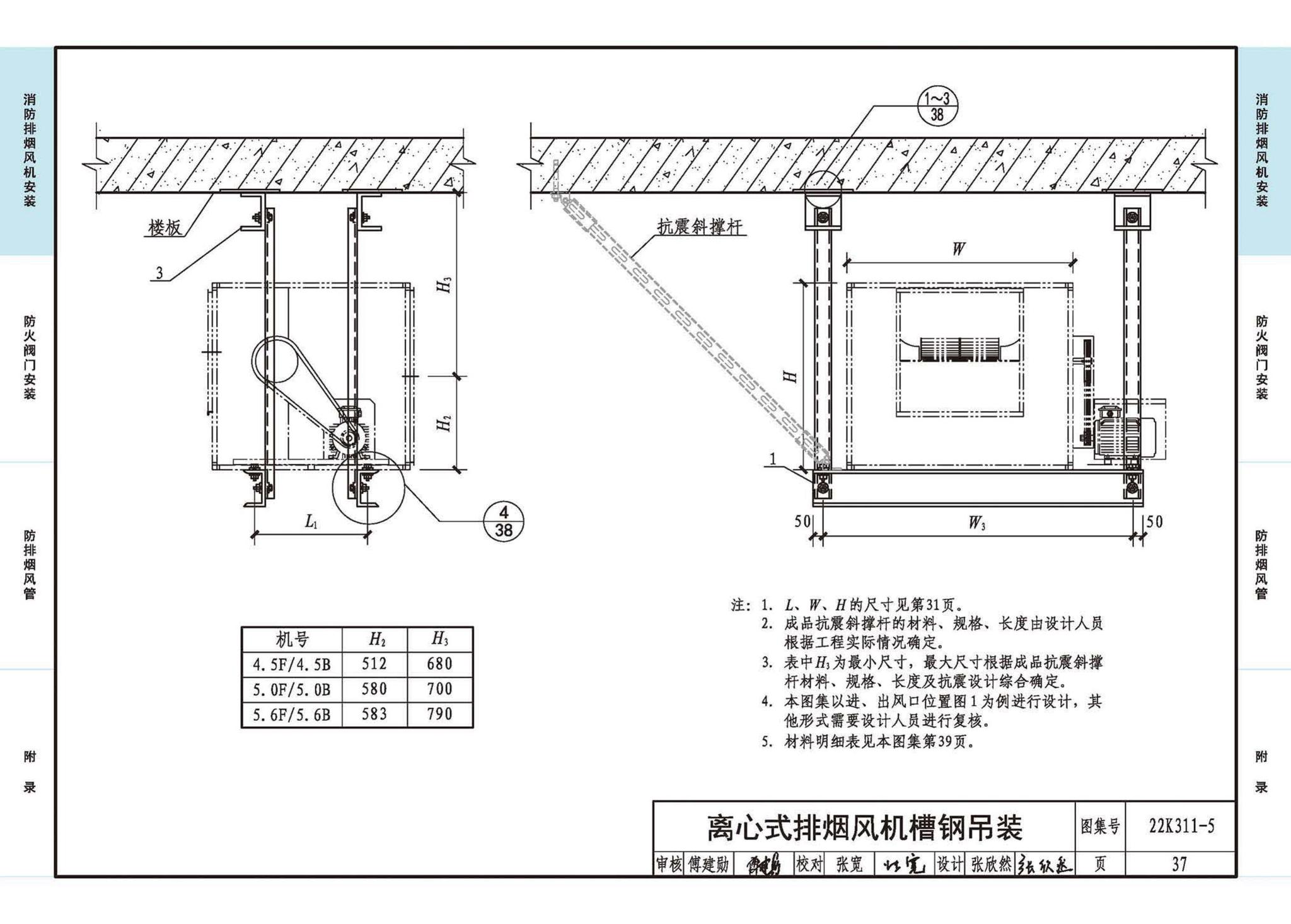 22K311-5--防排烟系统设备及部件选用与安装