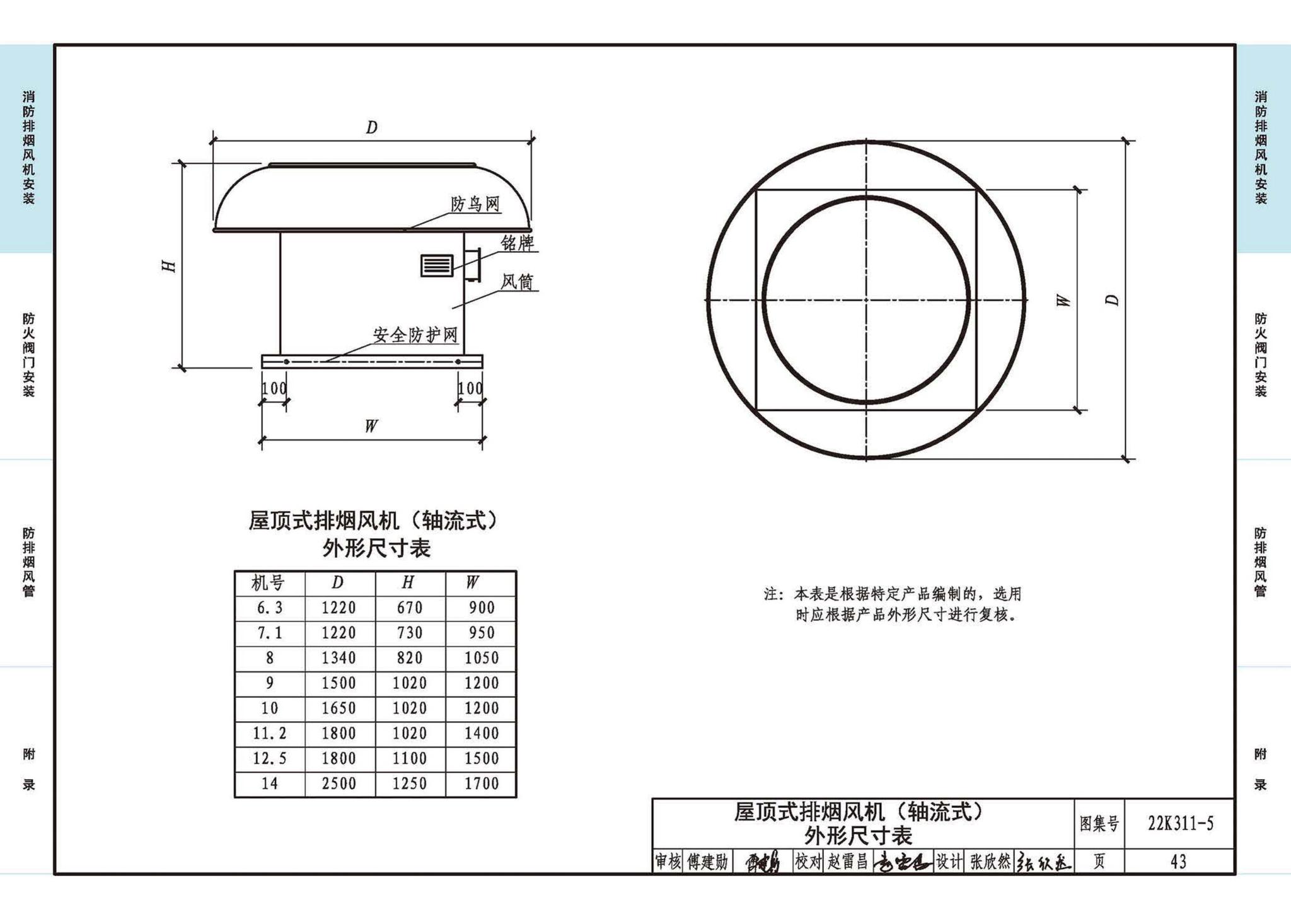 22K311-5--防排烟系统设备及部件选用与安装