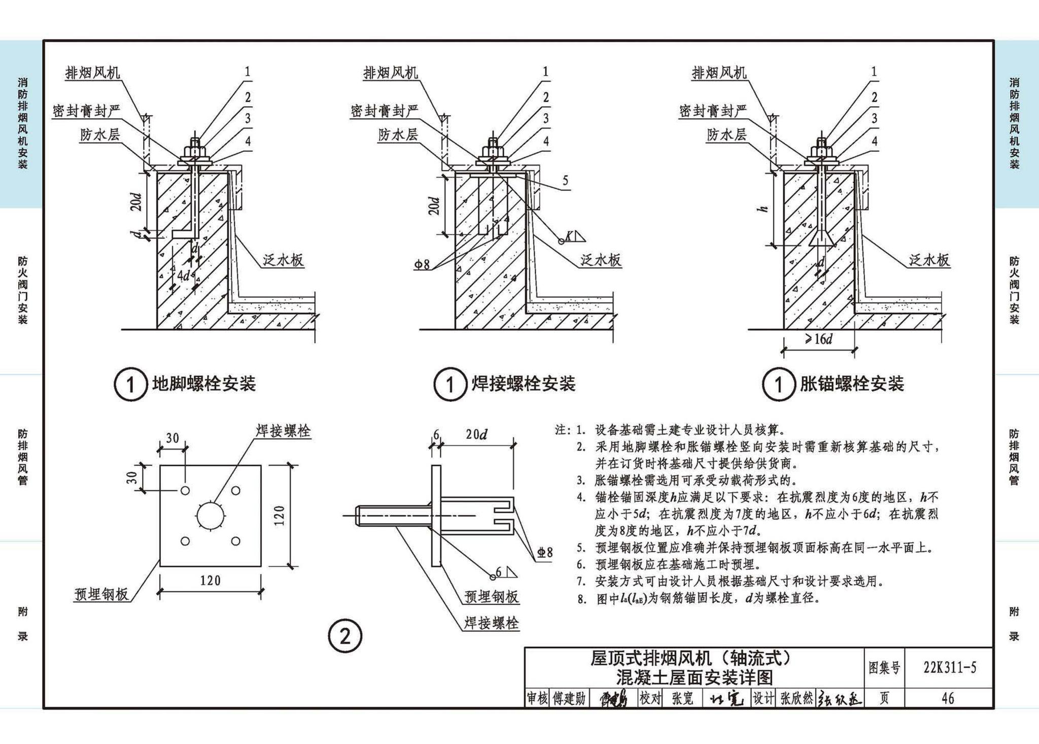 22K311-5--防排烟系统设备及部件选用与安装