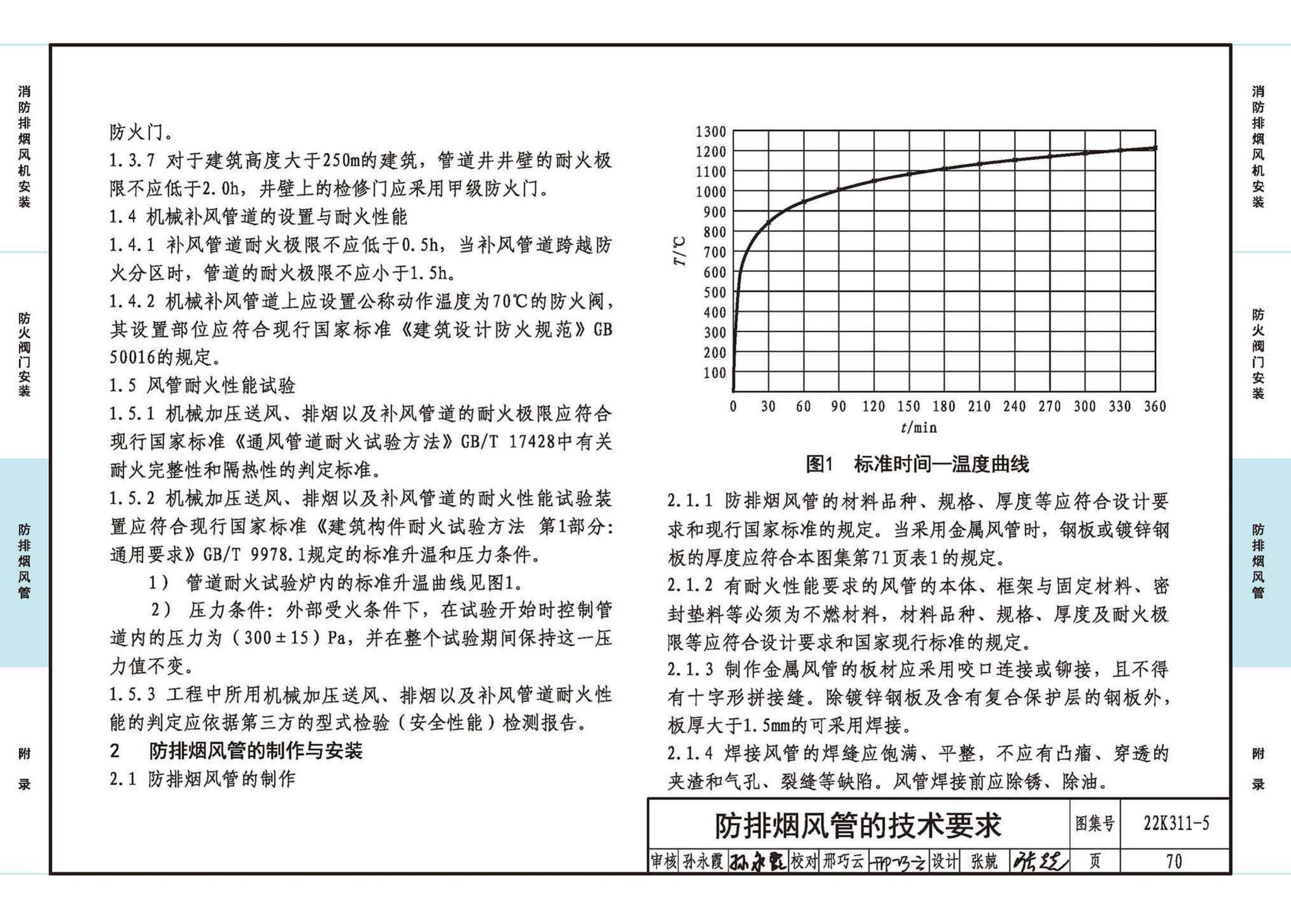 22K311-5--防排烟系统设备及部件选用与安装