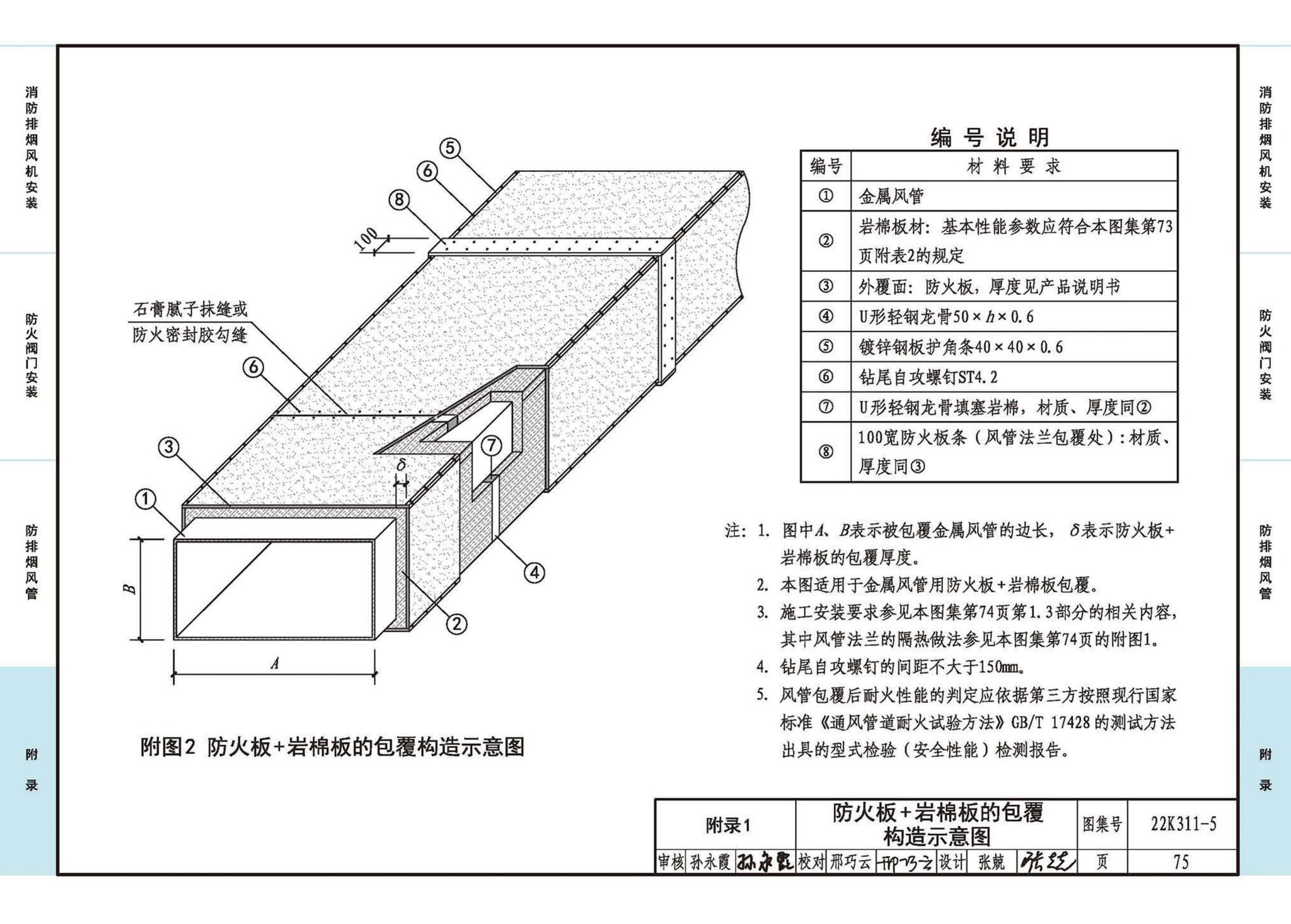 22K311-5--防排烟系统设备及部件选用与安装