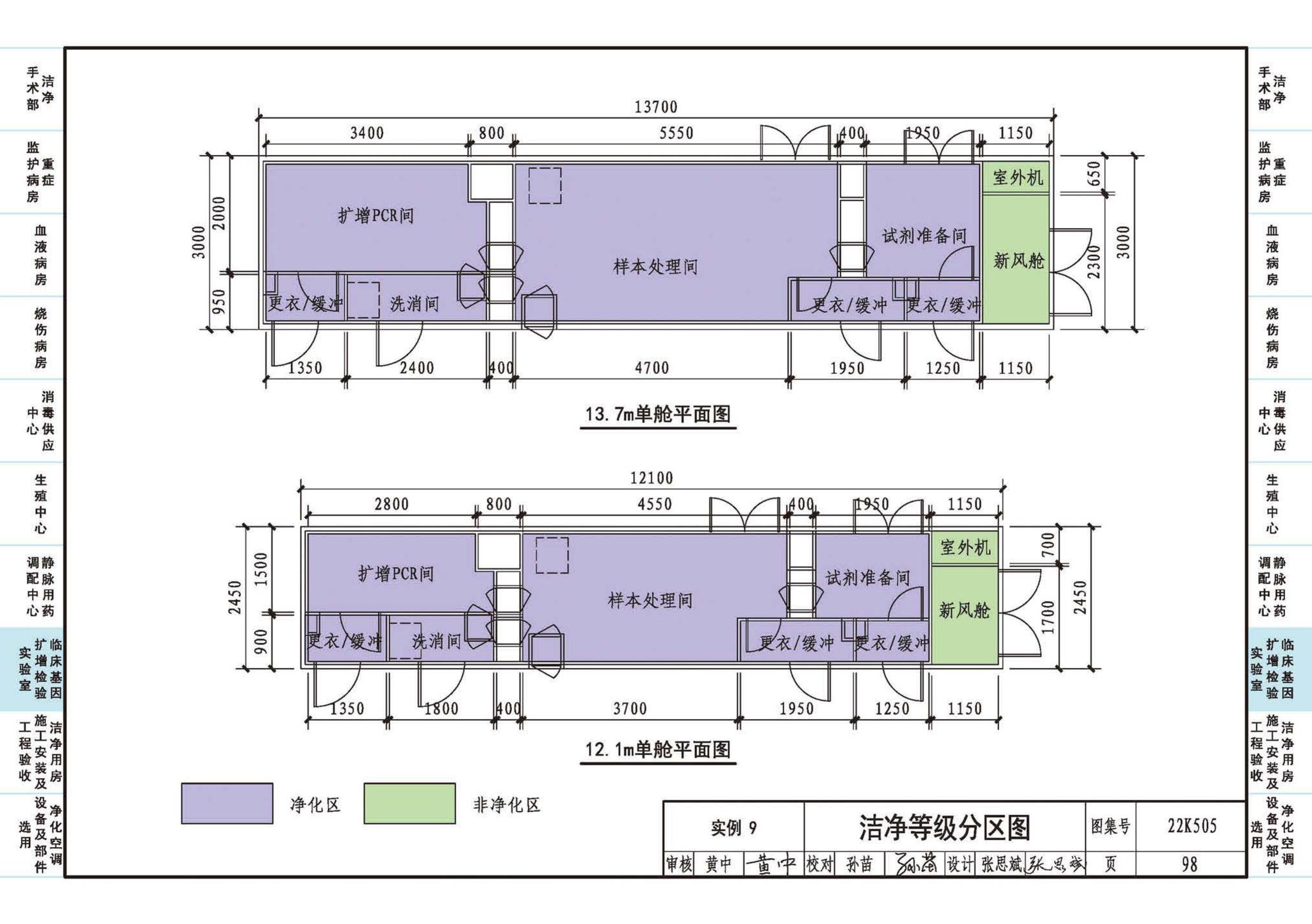 22K505--医院洁净用房通风空调设计与安装