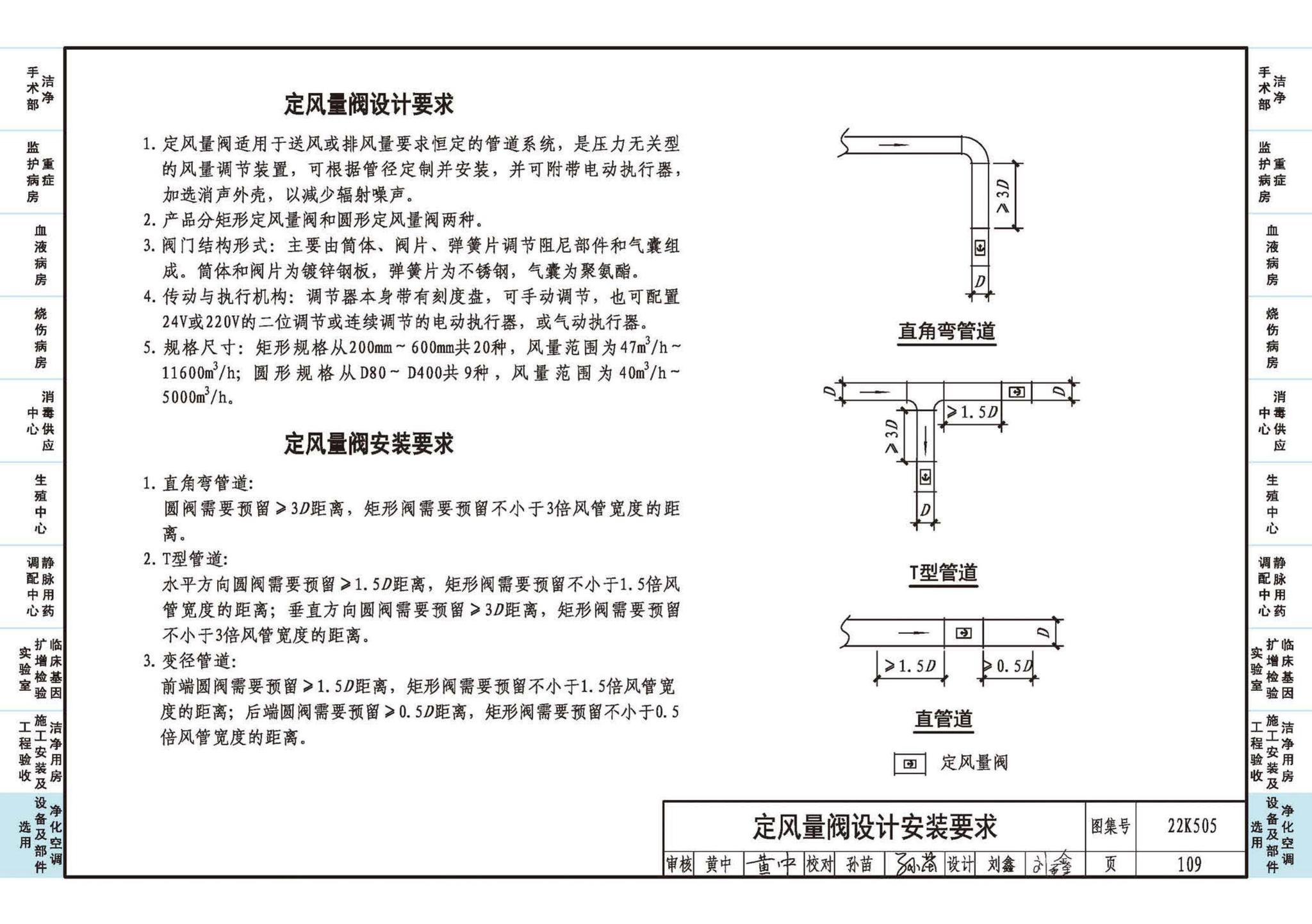 22K505--医院洁净用房通风空调设计与安装