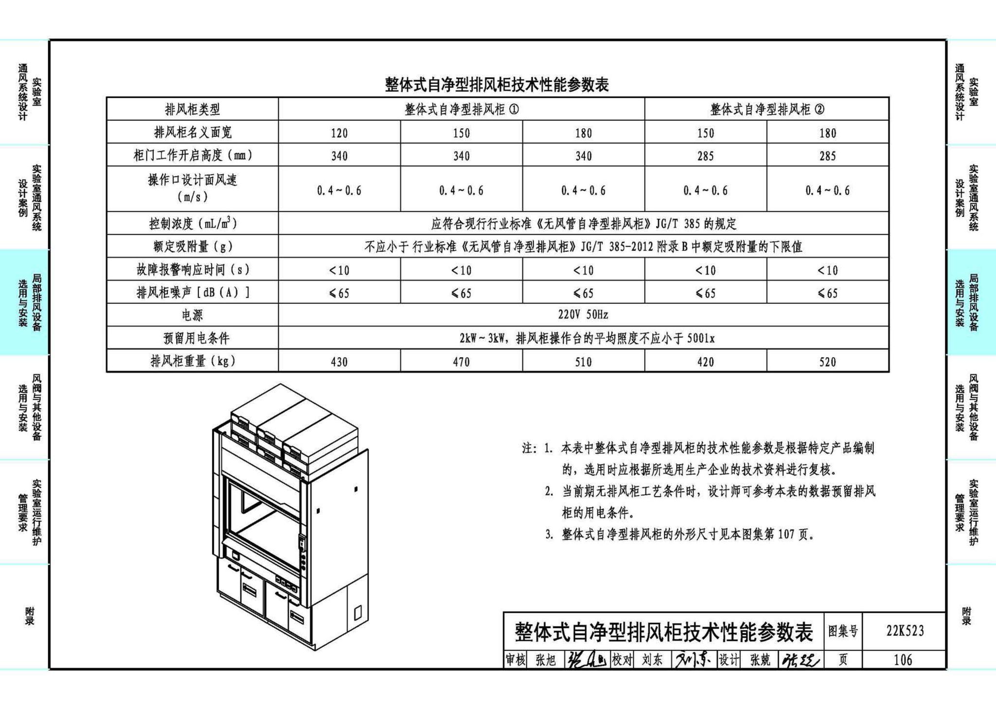 22K523--化学实验室通风系统设计与安装