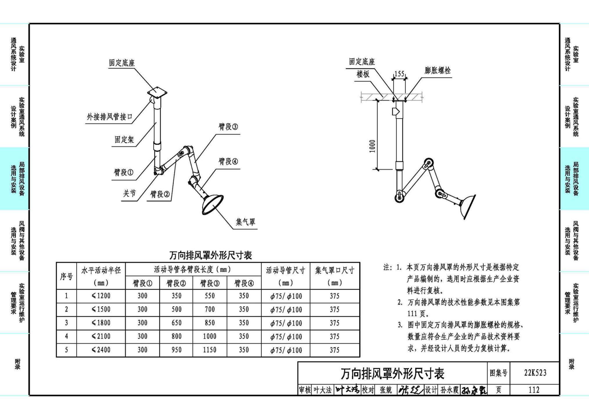 22K523--化学实验室通风系统设计与安装