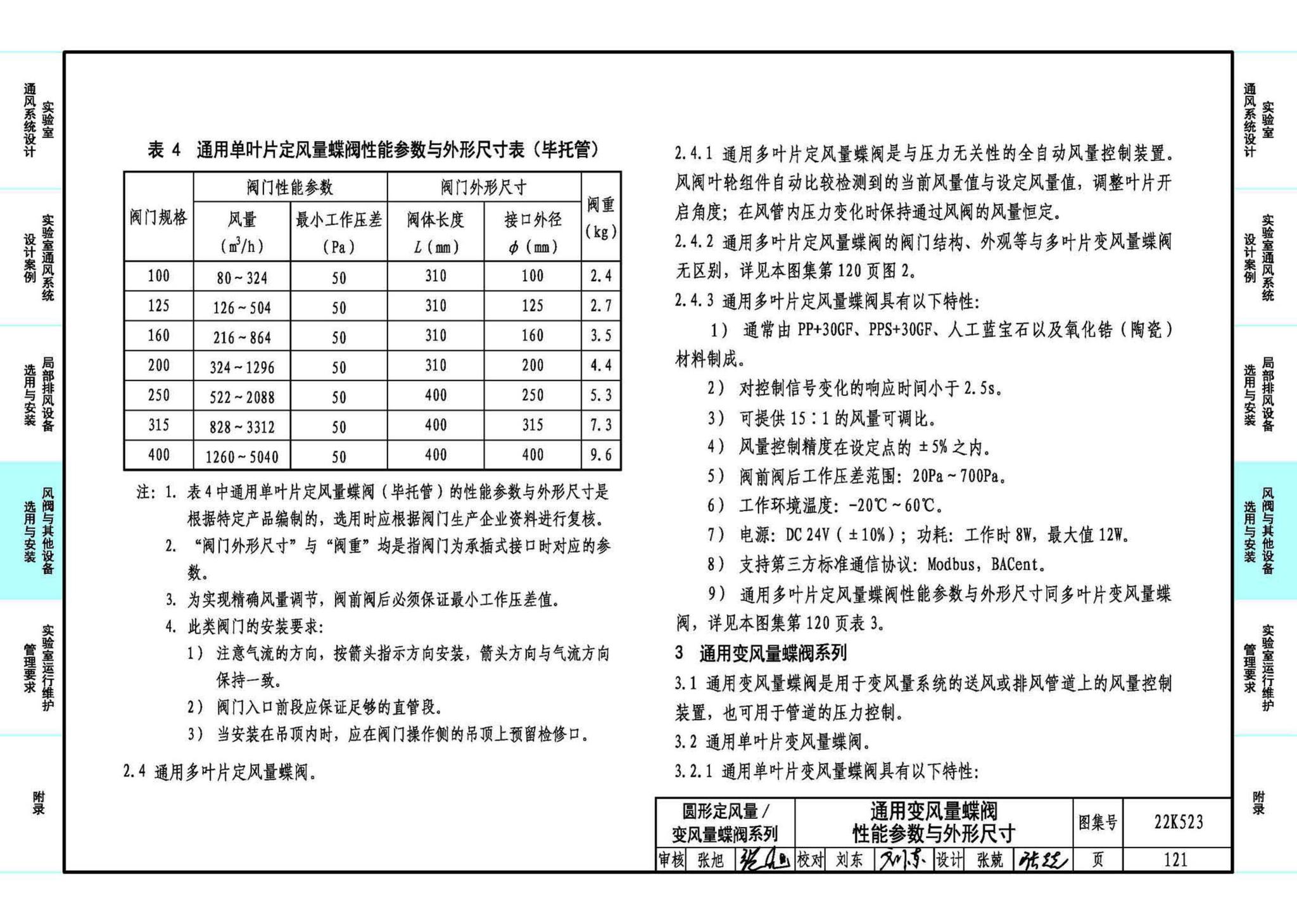 22K523--化学实验室通风系统设计与安装