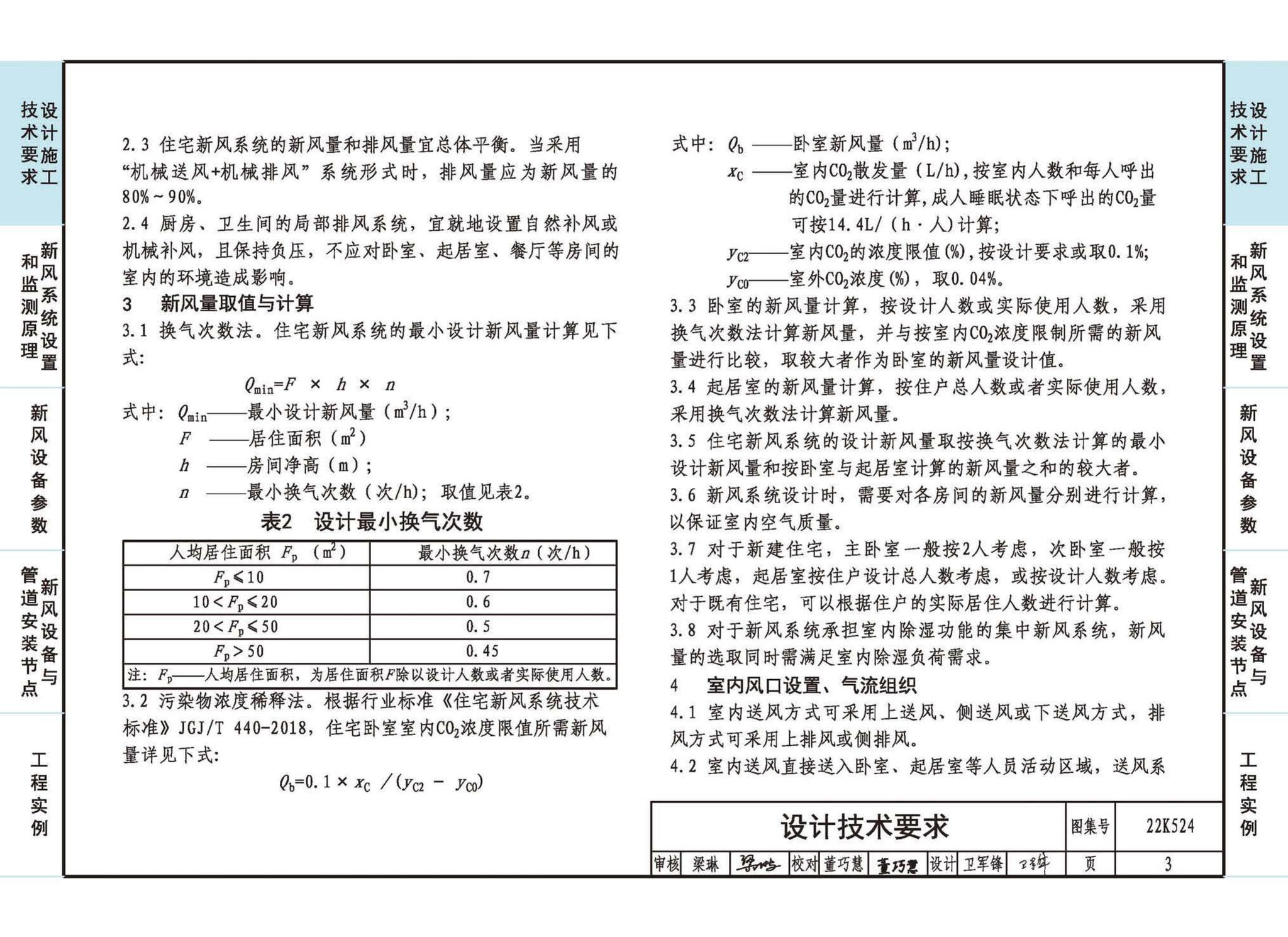 22K524--住宅新风系统设计与安装