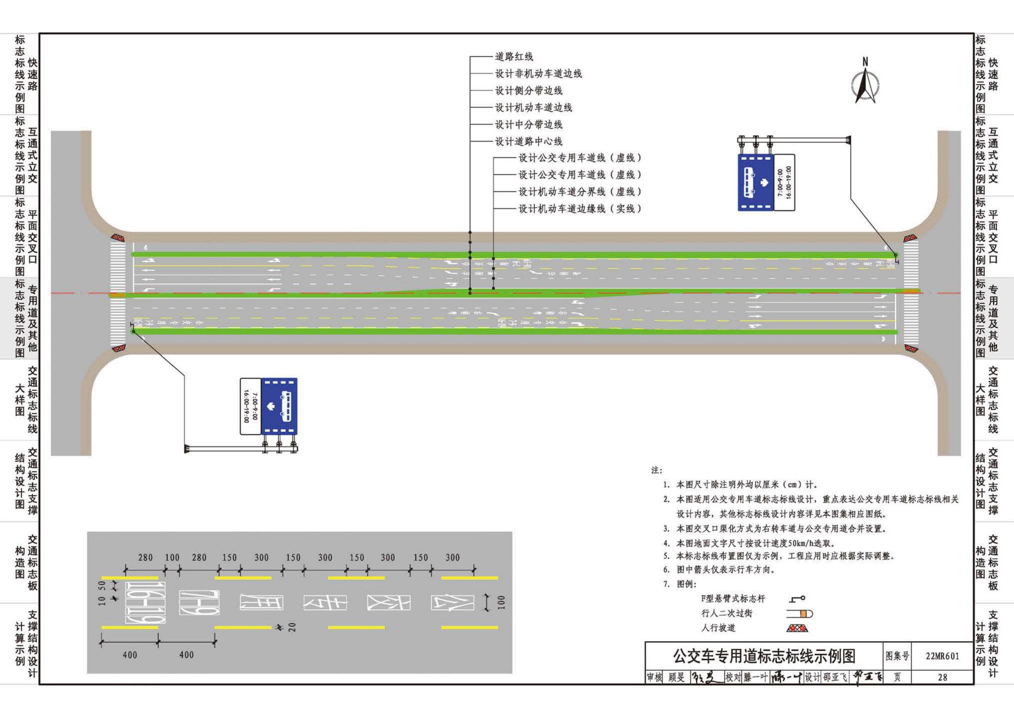 22MR601--城市道路——交通标志和标线