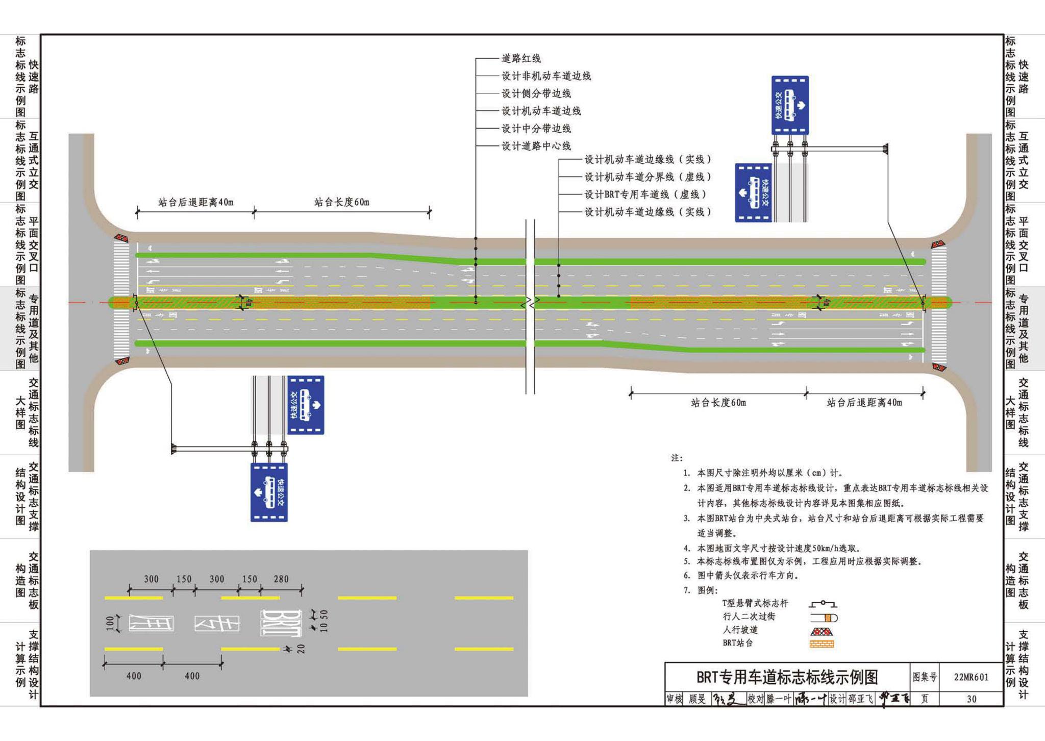 22MR601--城市道路——交通标志和标线