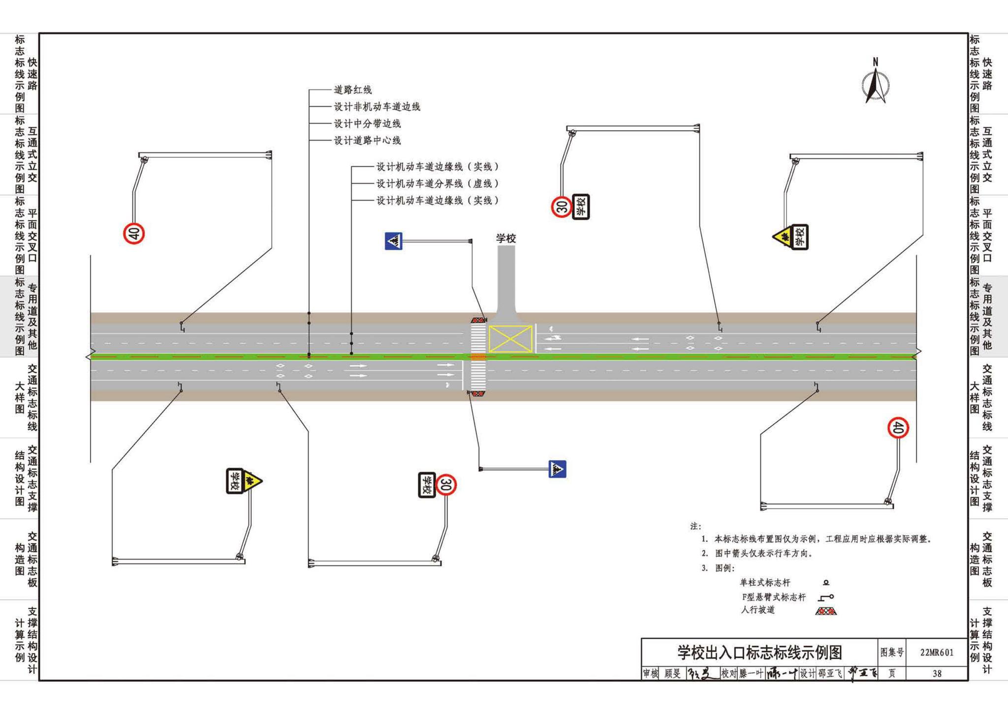 22MR601--城市道路——交通标志和标线