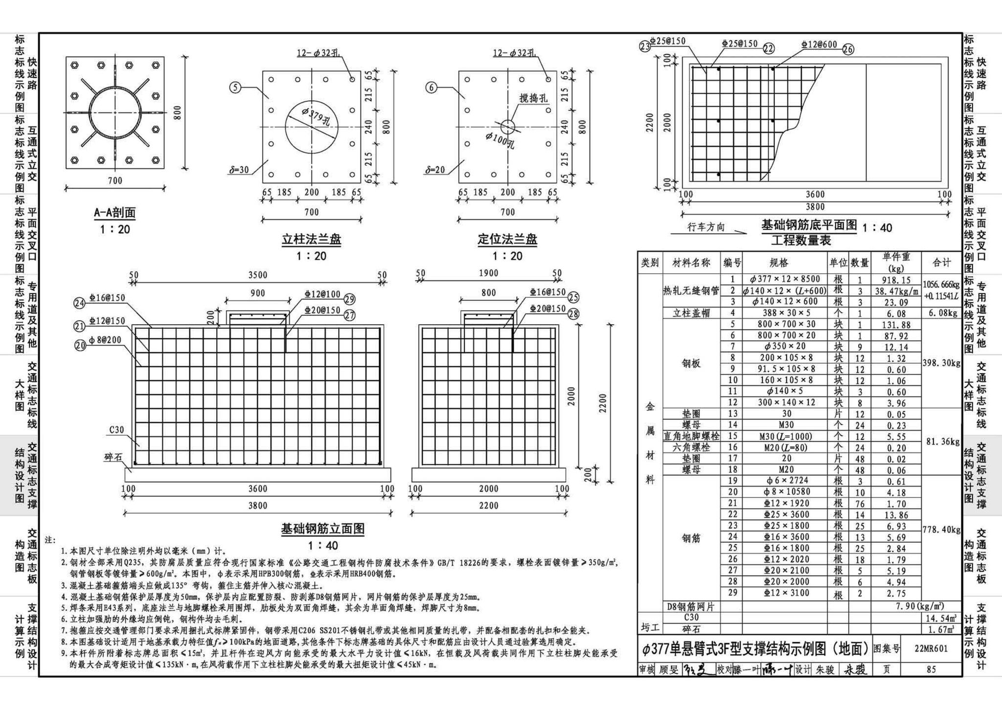 22MR601--城市道路——交通标志和标线