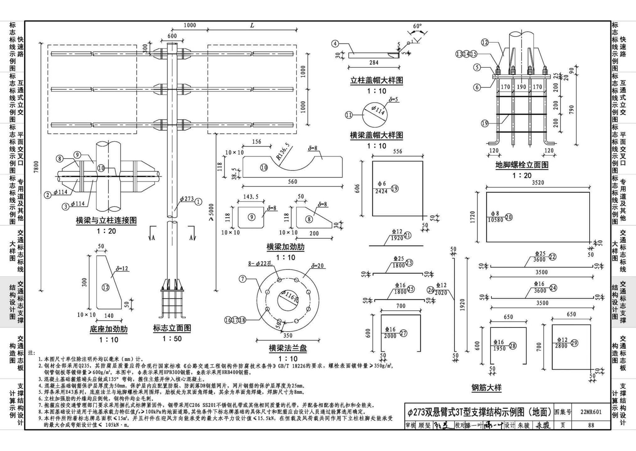 22MR601--城市道路——交通标志和标线