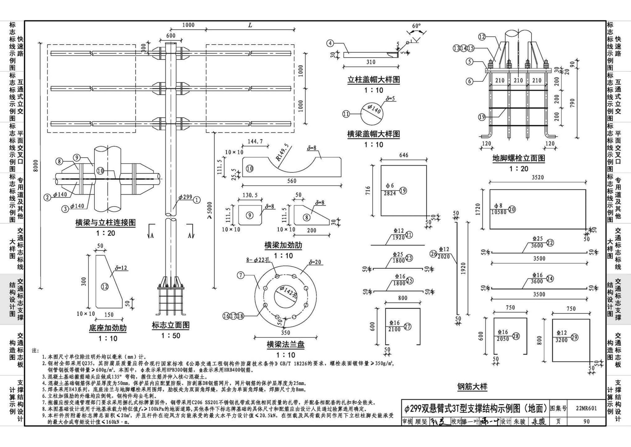 22MR601--城市道路——交通标志和标线