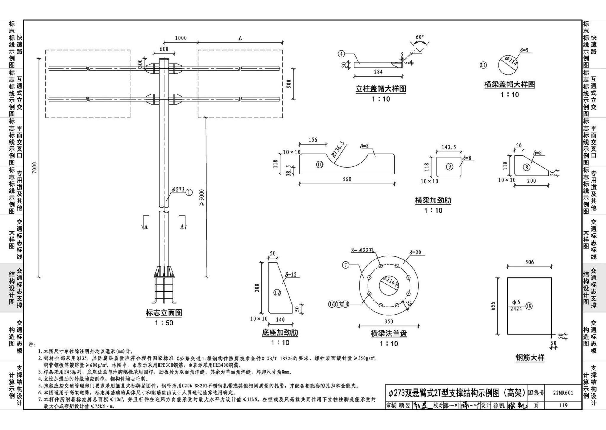 22MR601--城市道路——交通标志和标线