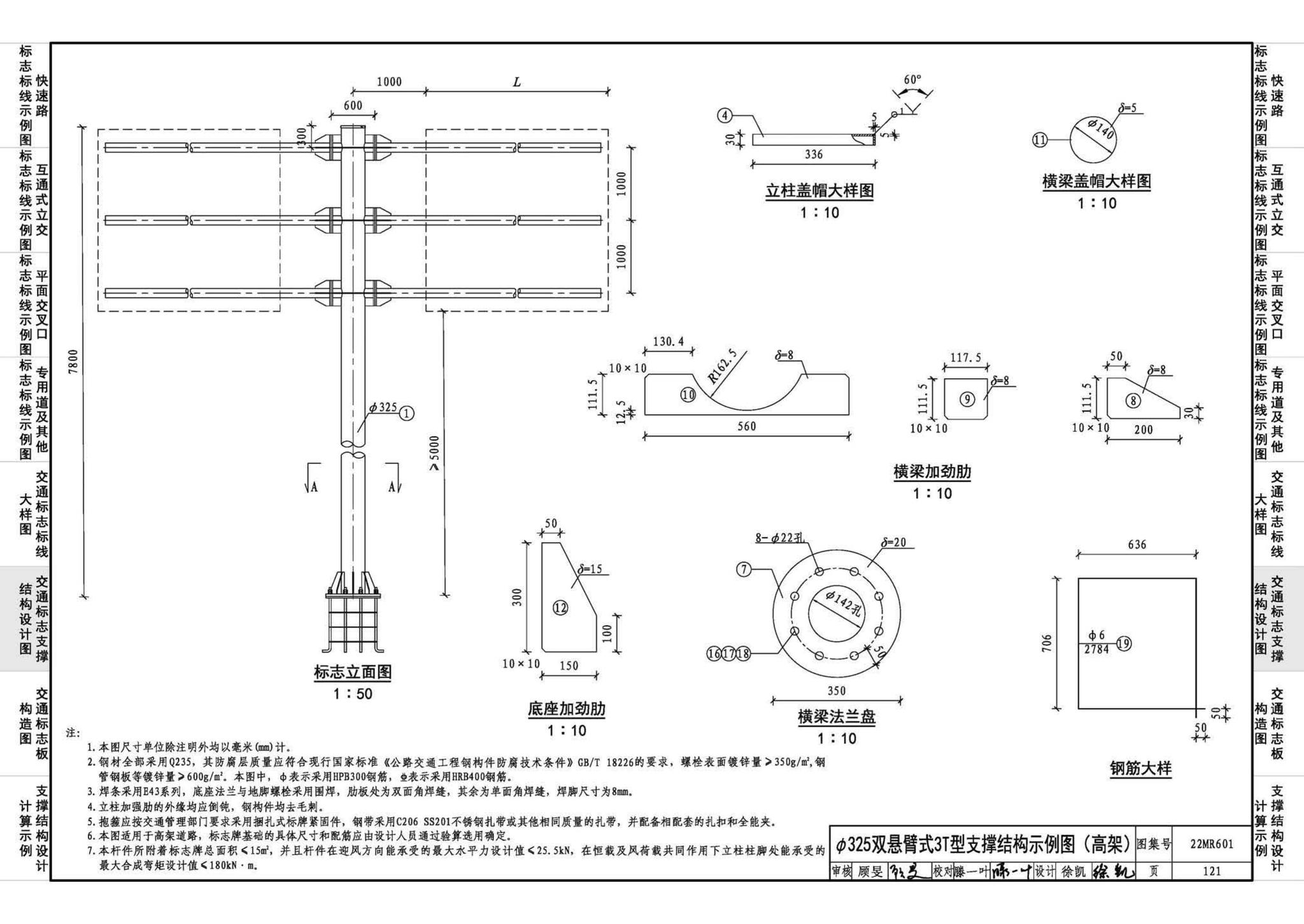 22MR601--城市道路——交通标志和标线