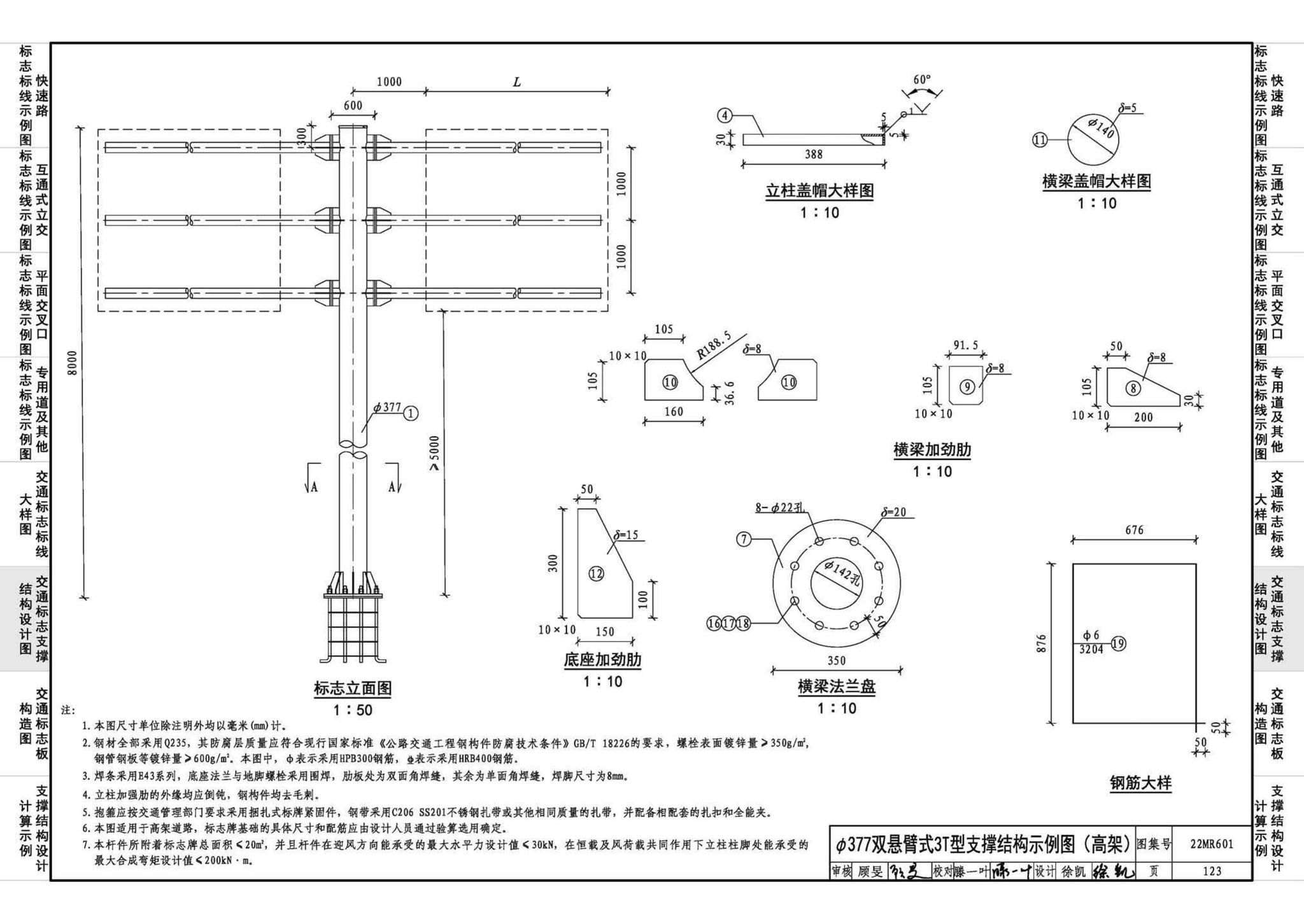 22MR601--城市道路——交通标志和标线