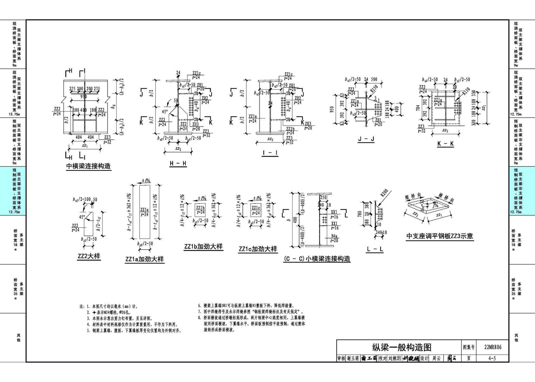 22MR806--装配式桥梁设计与施工——钢板组合梁