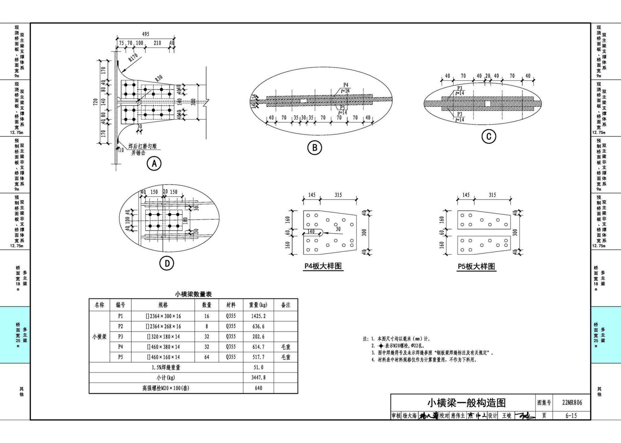 22MR806--装配式桥梁设计与施工——钢板组合梁