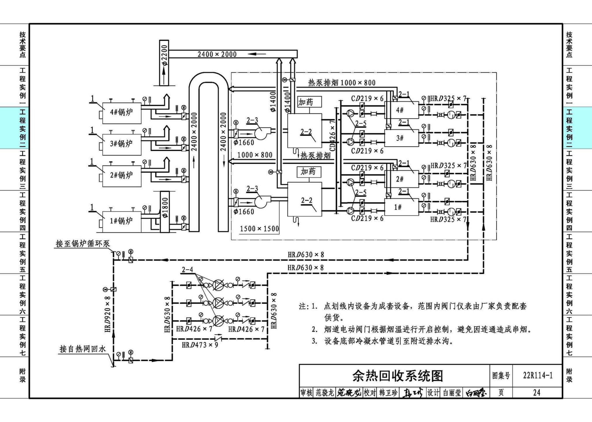 22R114-1--吸收式热泵供热系统（烟气余热回收利用工程实例）