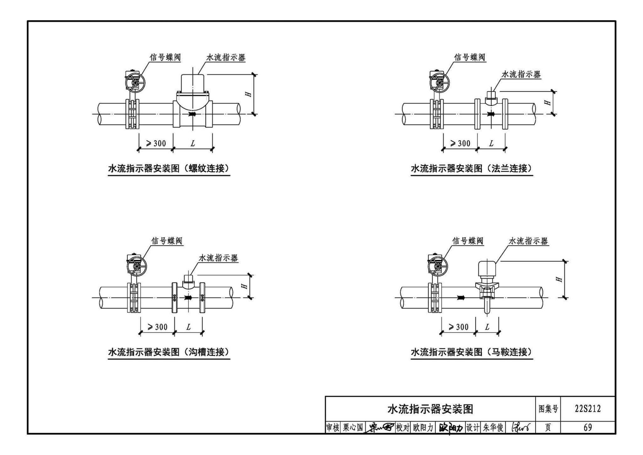 22S212--自动跟踪定位射流灭火系统选用与安装