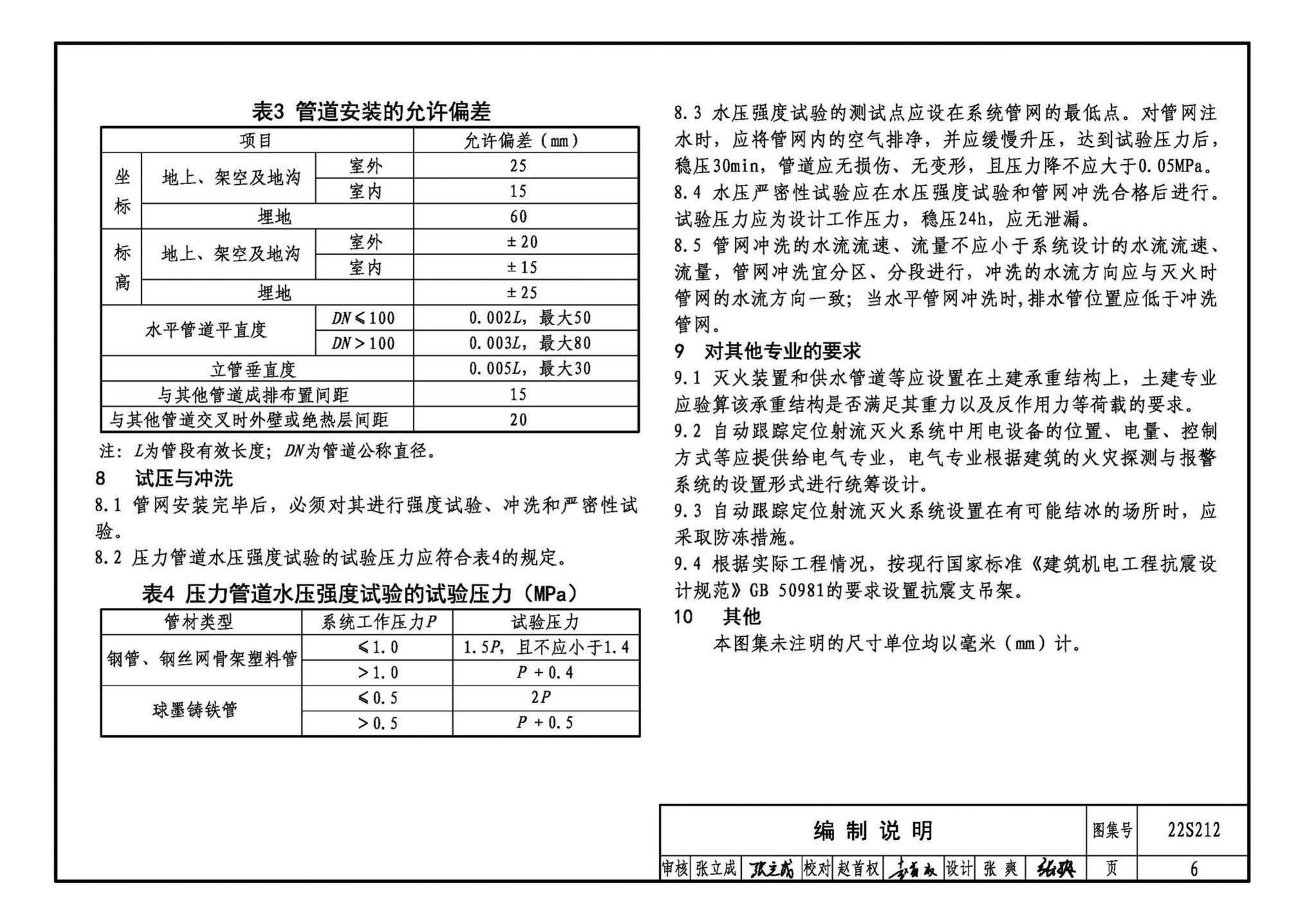 22S212--自动跟踪定位射流灭火系统选用与安装