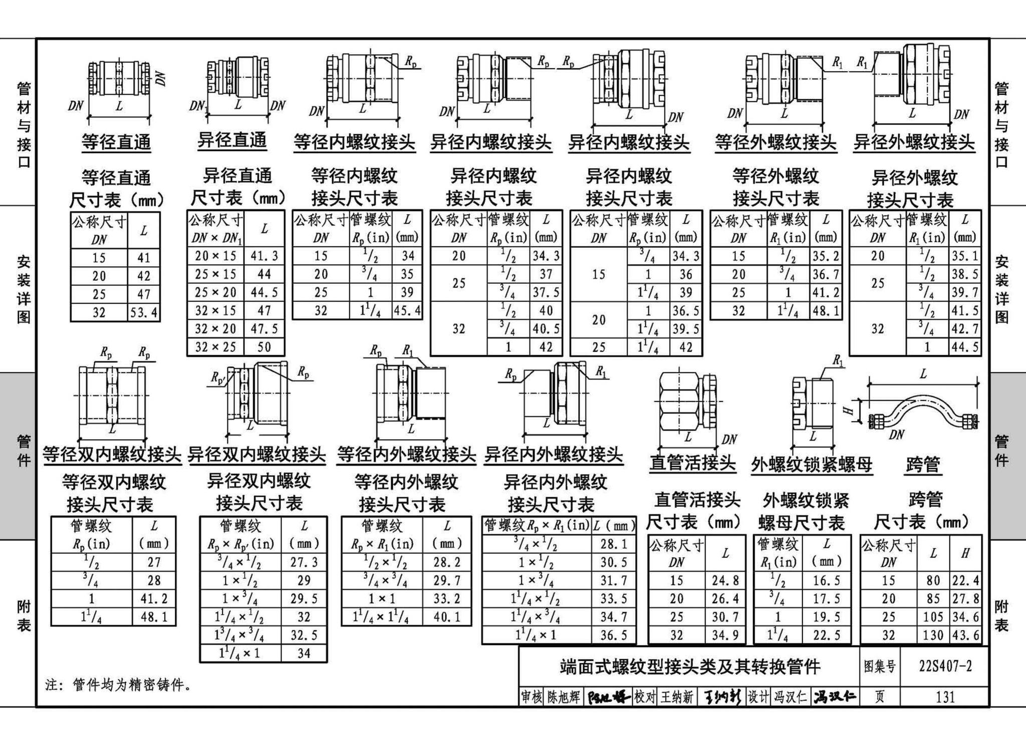 22S407-2--建筑给水薄壁不锈钢管道安装