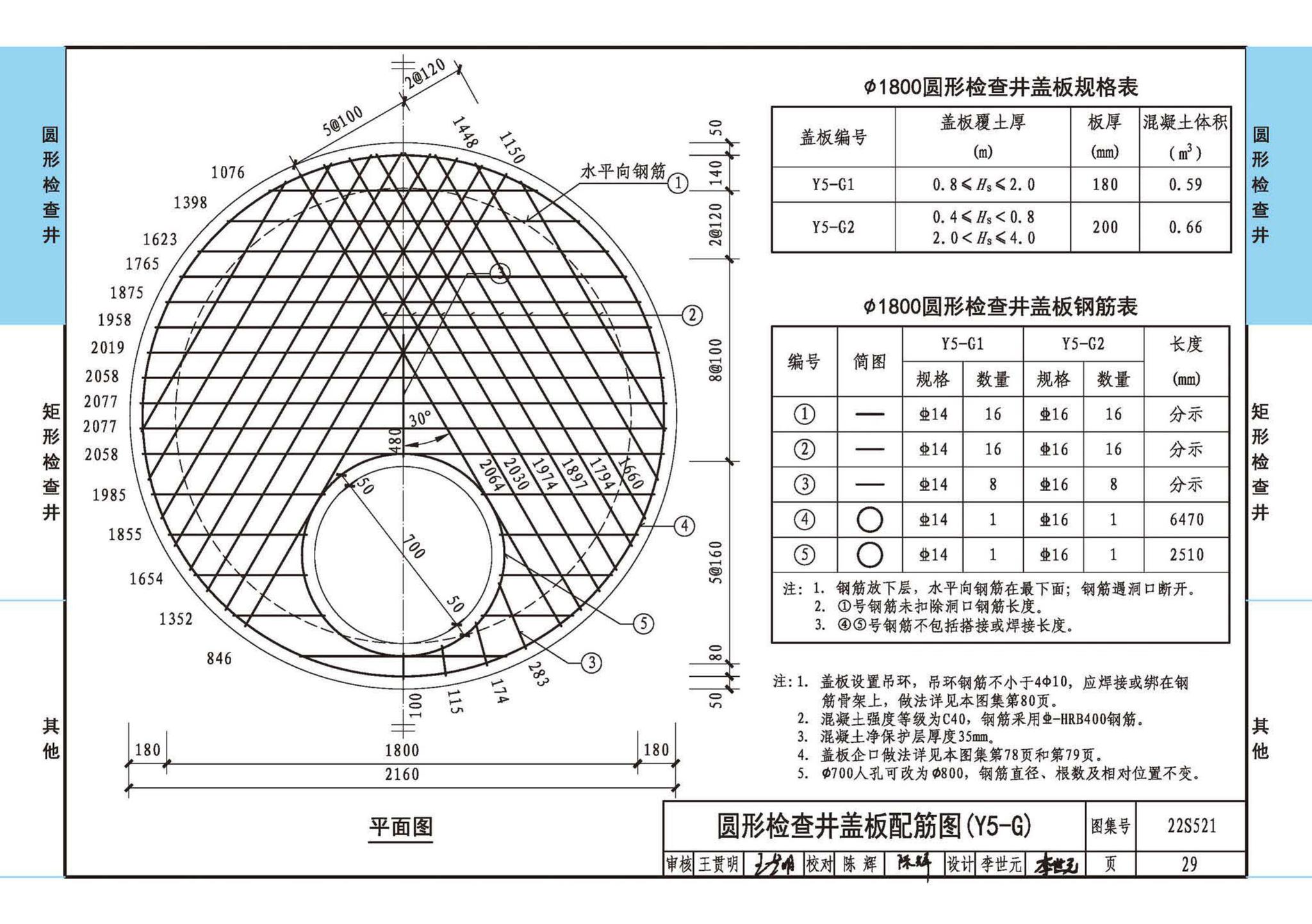 22S521--预制装配式混凝土检查井