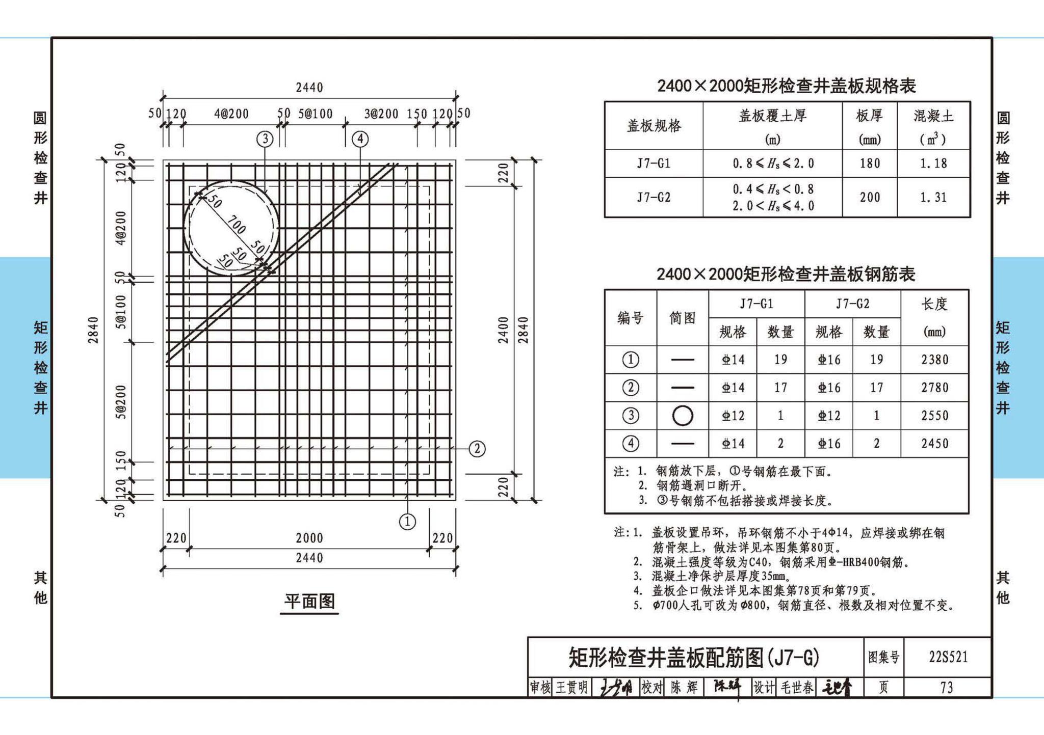 22S521--预制装配式混凝土检查井