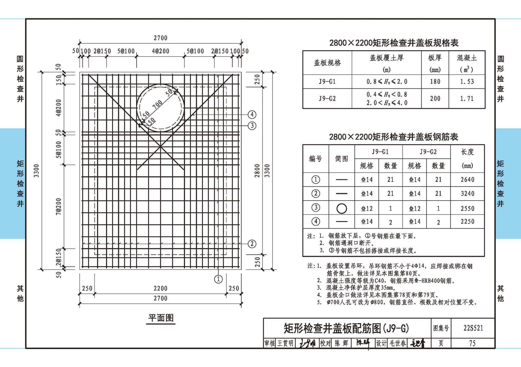 22S521--预制装配式混凝土检查井