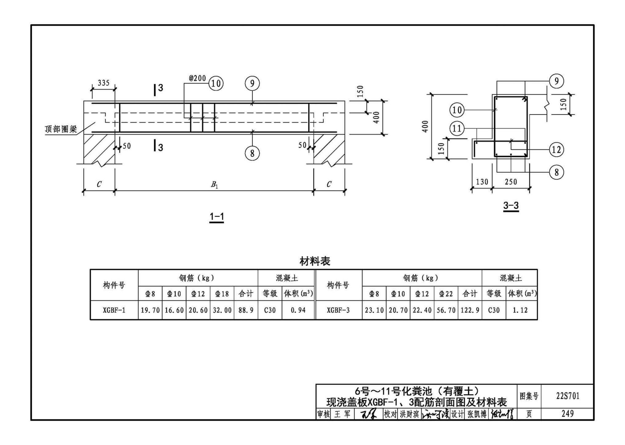 22S701--室外排水设施设计与施工——砖砌化粪池