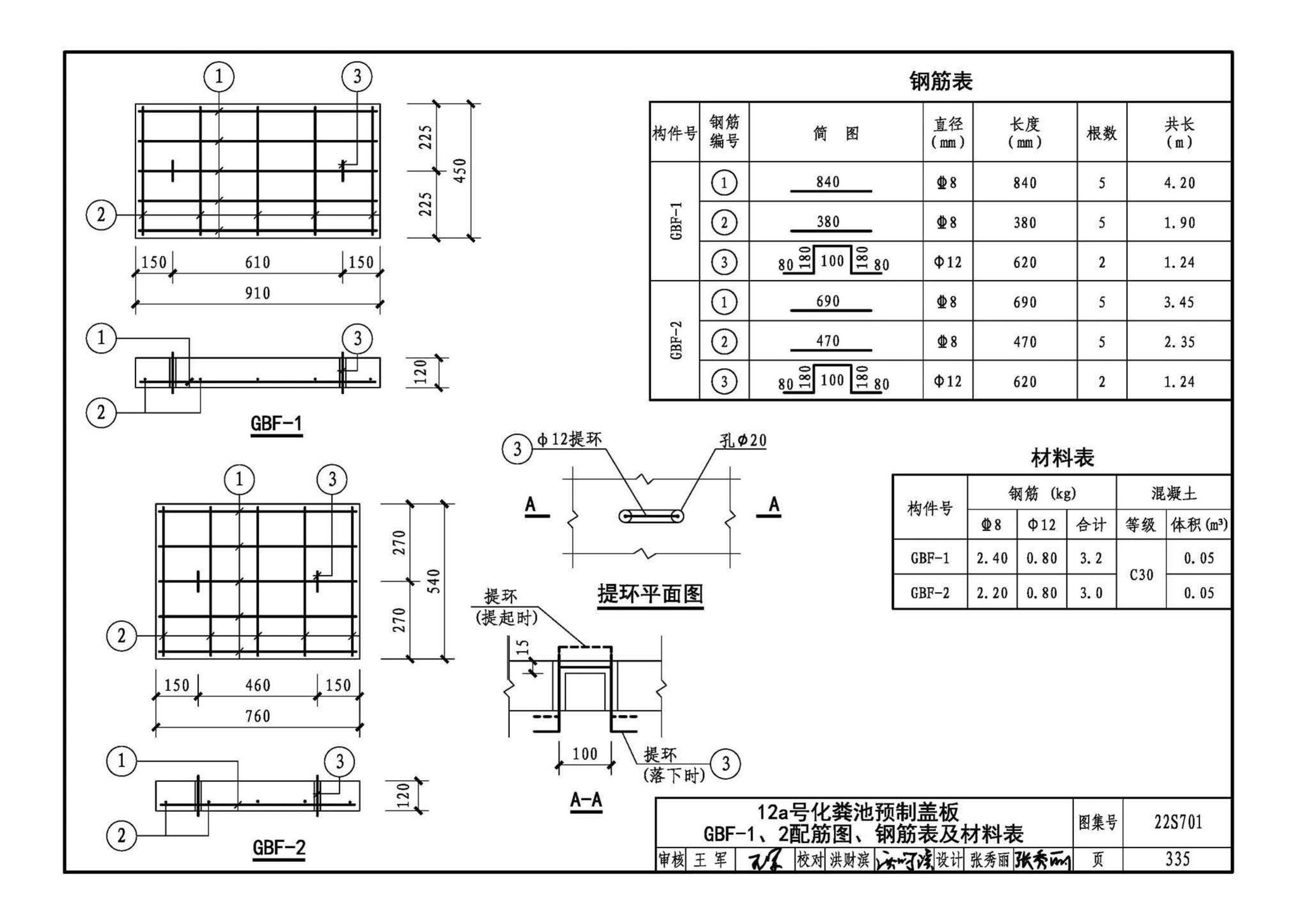 22S701--室外排水设施设计与施工——砖砌化粪池