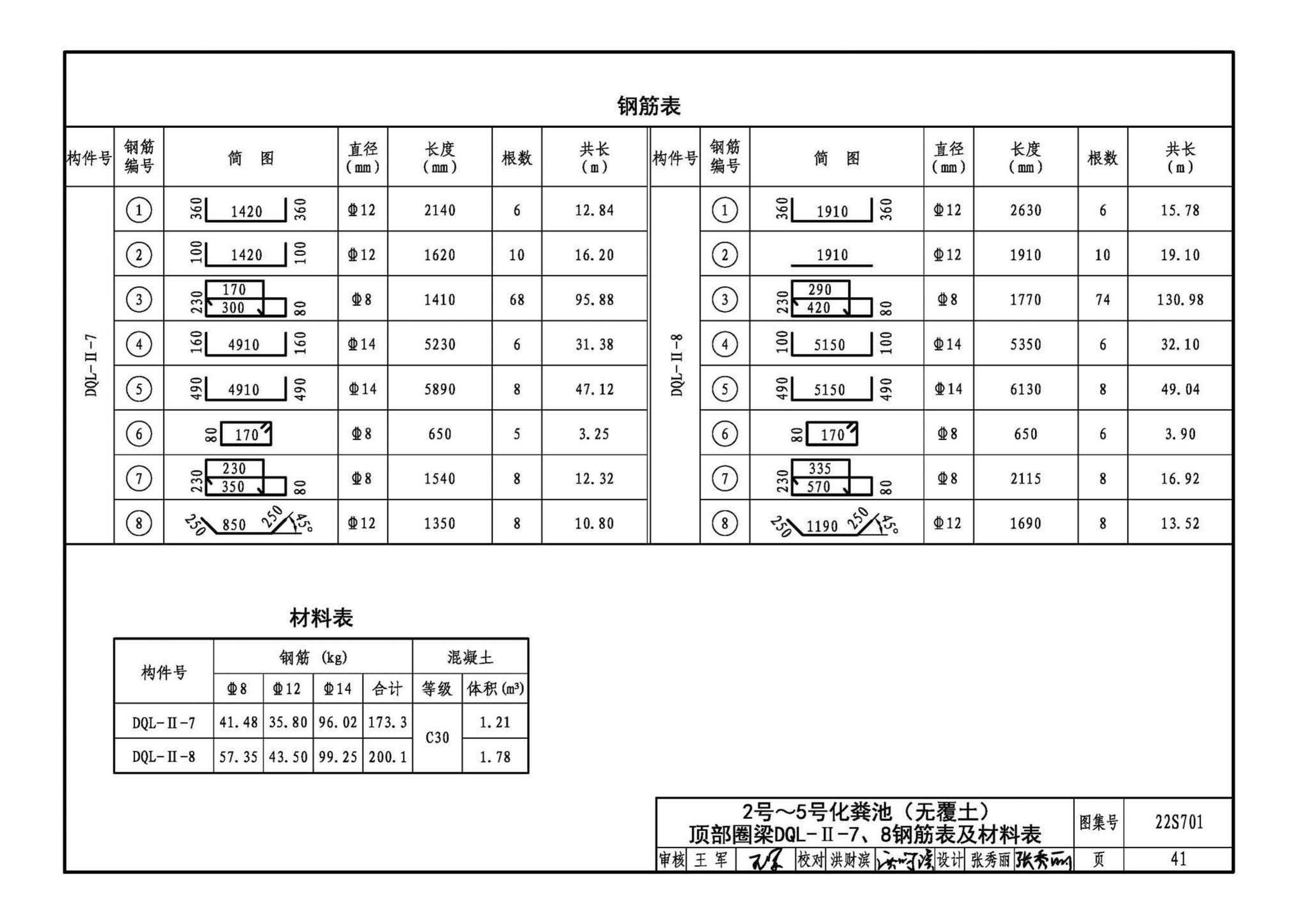 22S701--室外排水设施设计与施工——砖砌化粪池