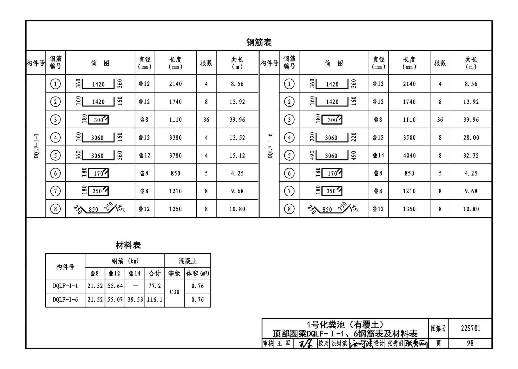 22S701--室外排水设施设计与施工——砖砌化粪池