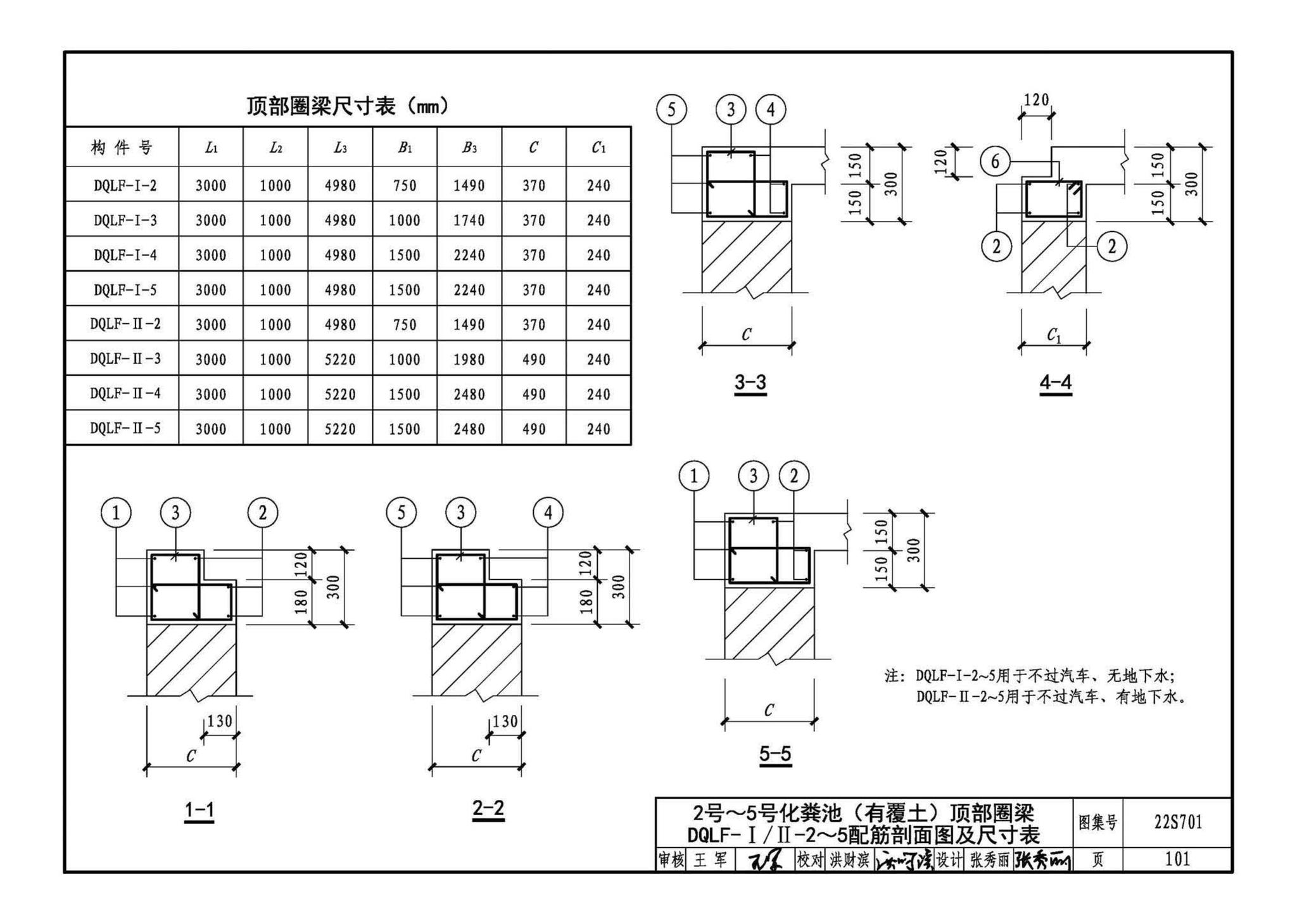 22S701--室外排水设施设计与施工——砖砌化粪池