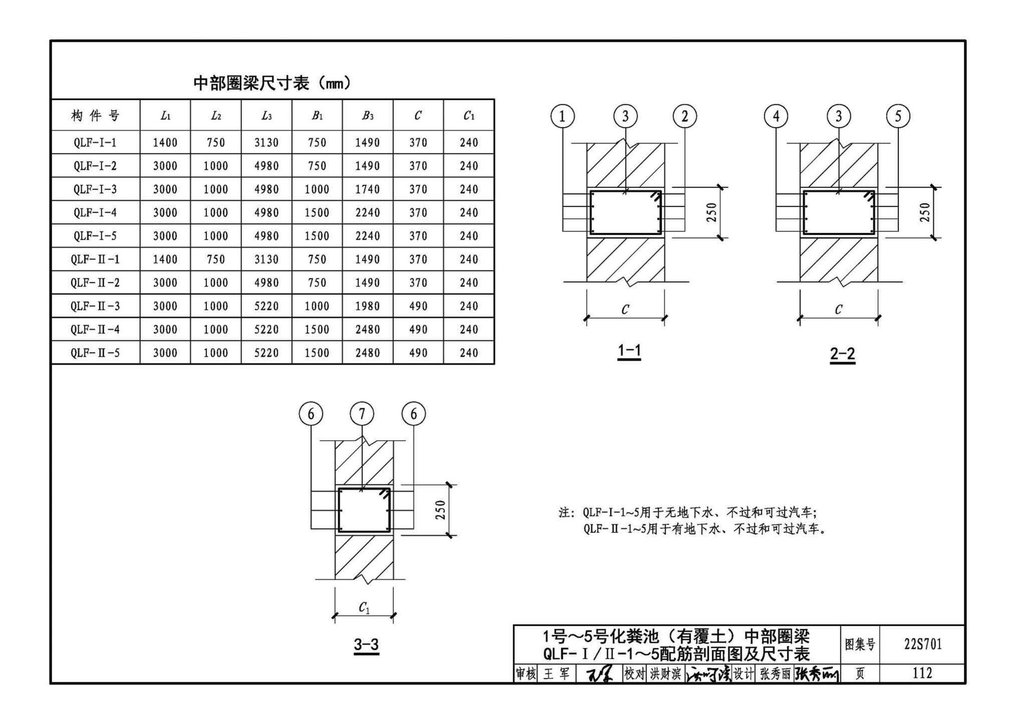 22S701--室外排水设施设计与施工——砖砌化粪池