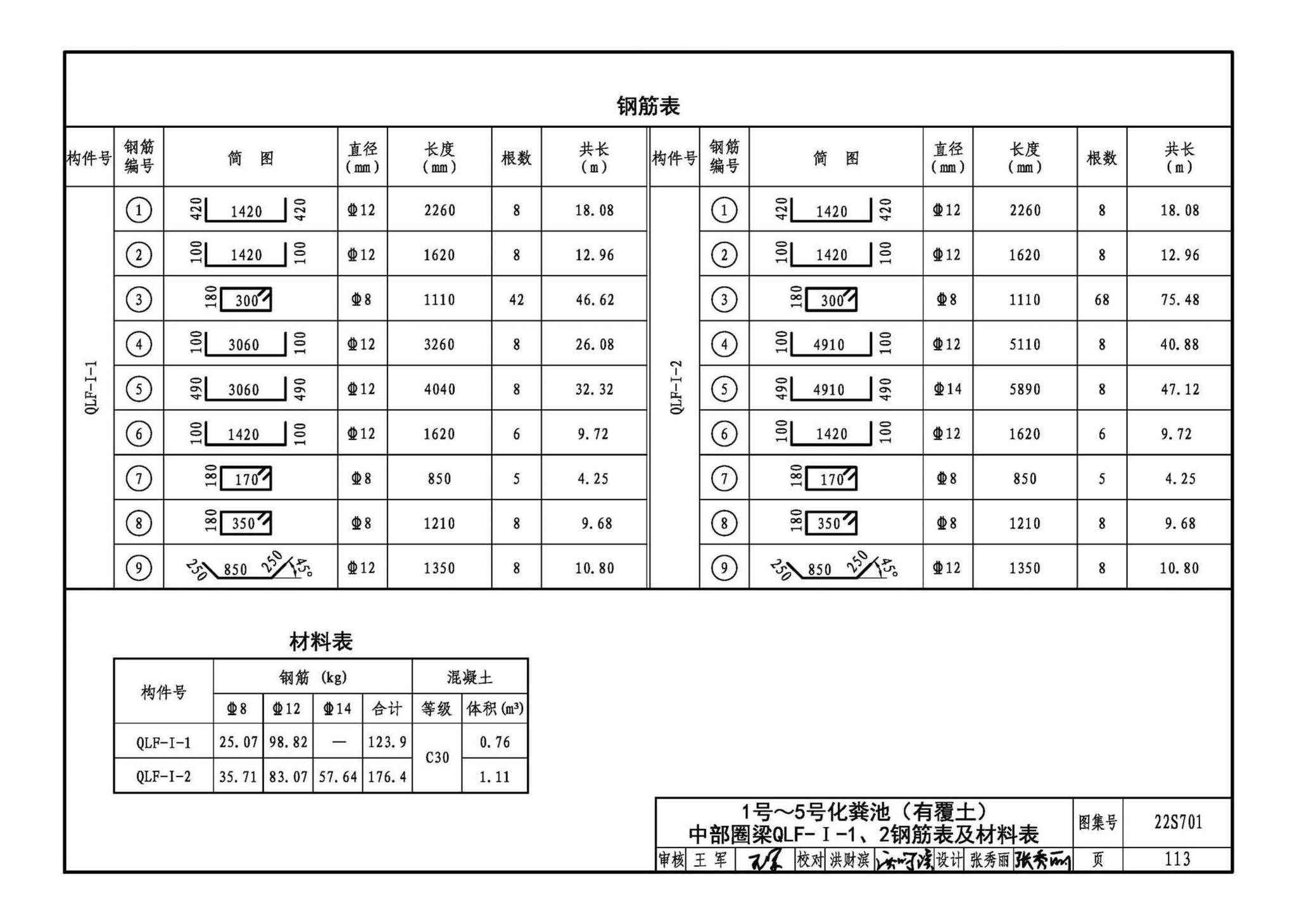 22S701--室外排水设施设计与施工——砖砌化粪池