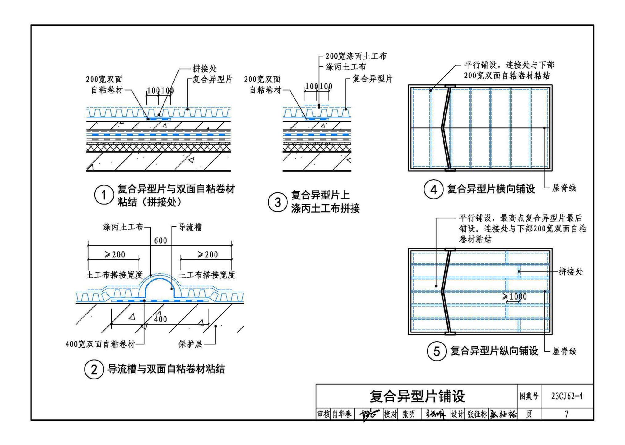 23CJ62-4--塑料防护排（蓄）水板建筑构造（四）——TH • MDS防、排水系统