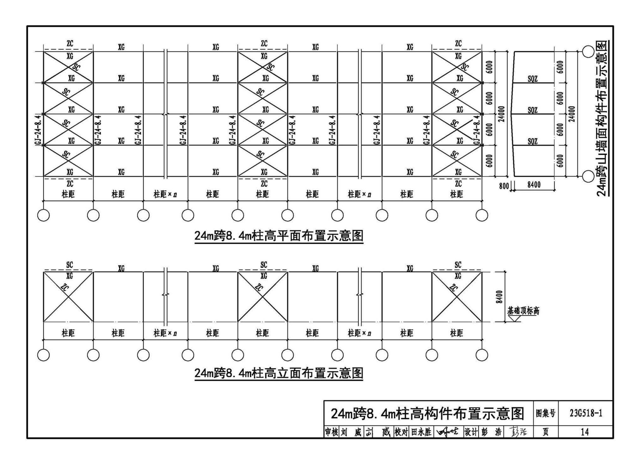 23G518-1--门式刚架轻型房屋钢结构（无吊车）