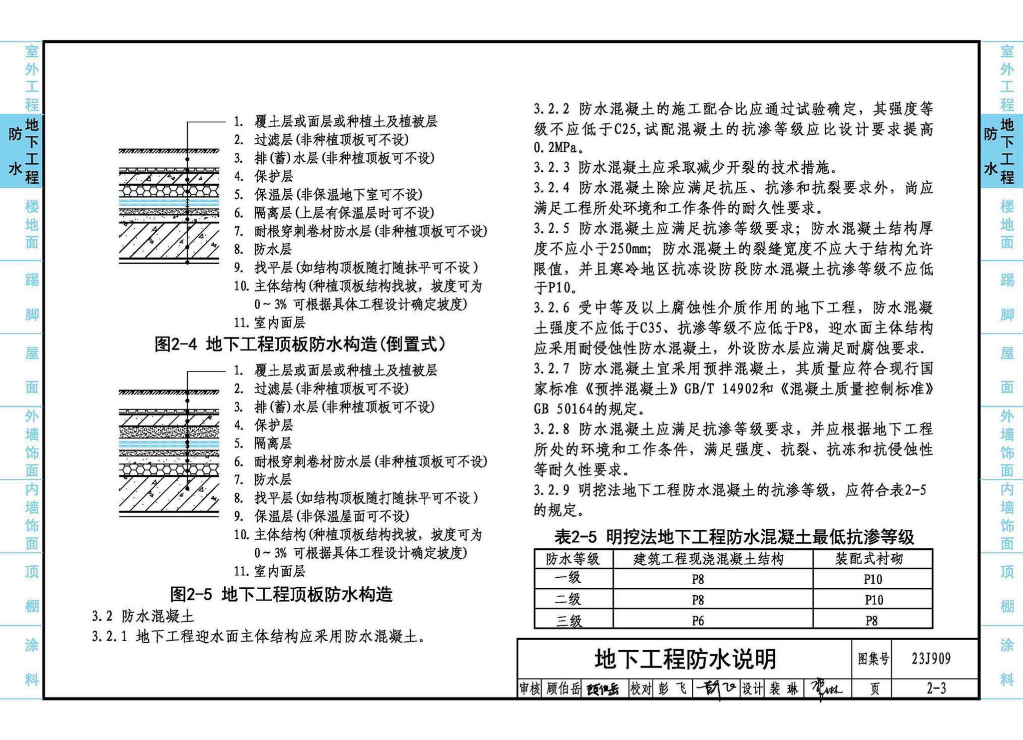 23J909--工程做法